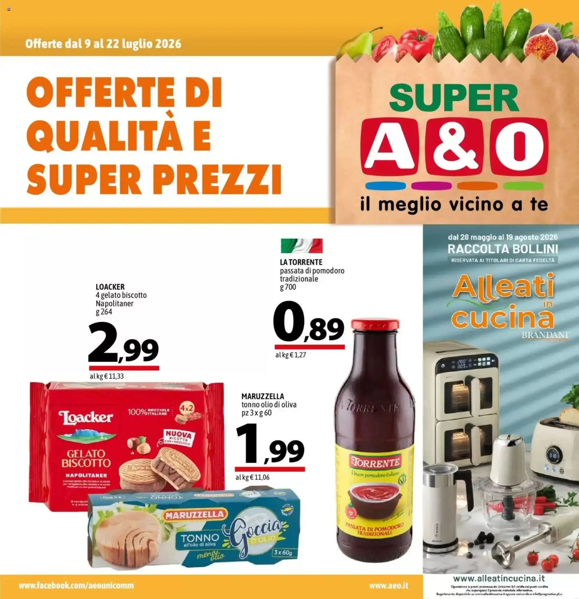 Copertina A&O - Volantino A&O