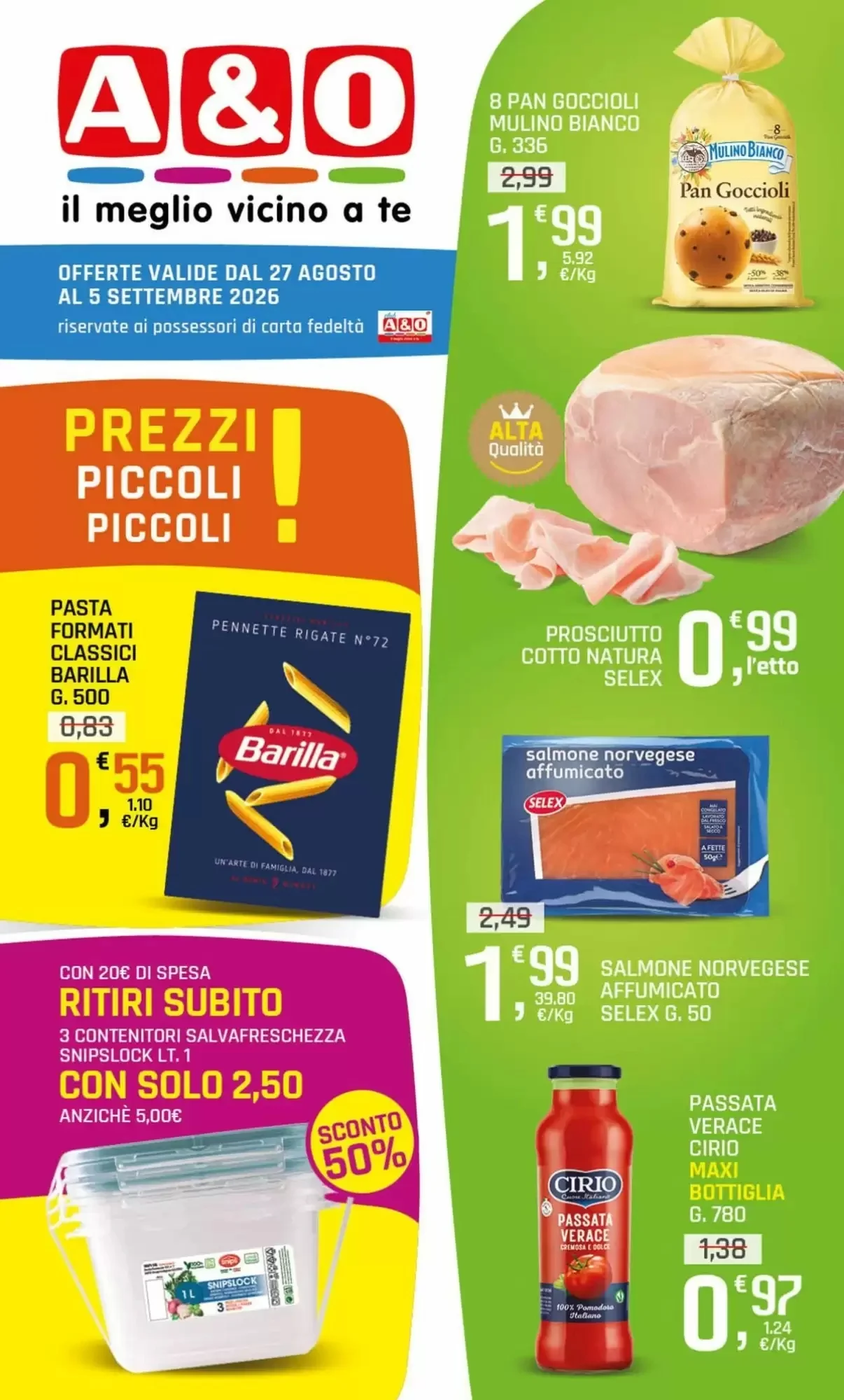 Copertina A&O - Volantino A&O