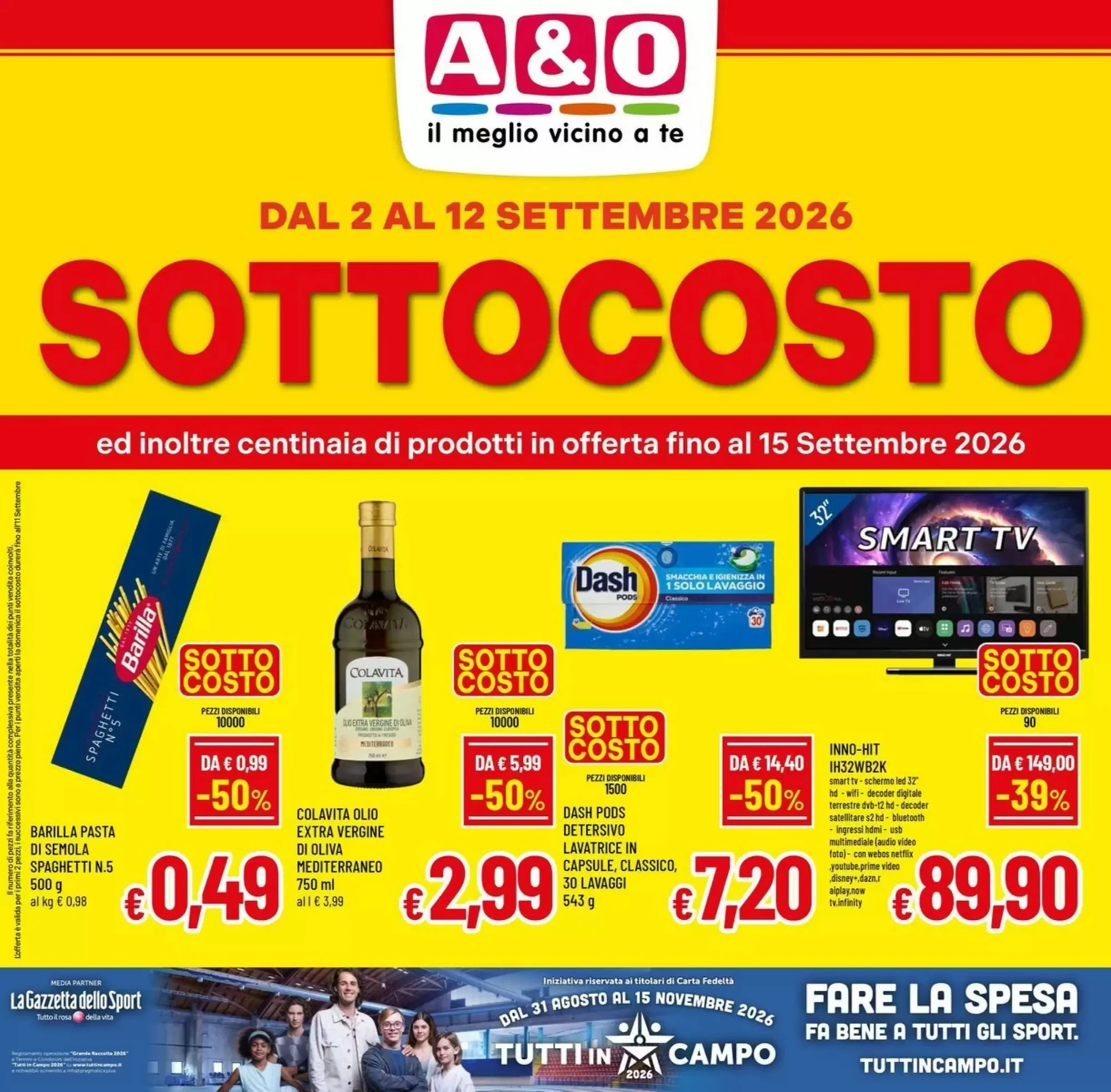Copertina A&O - Volantino A&O