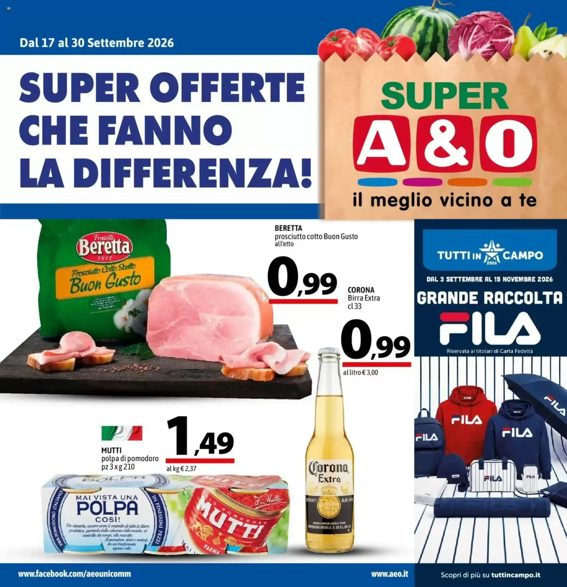 Copertina A&O - Volantino A&O