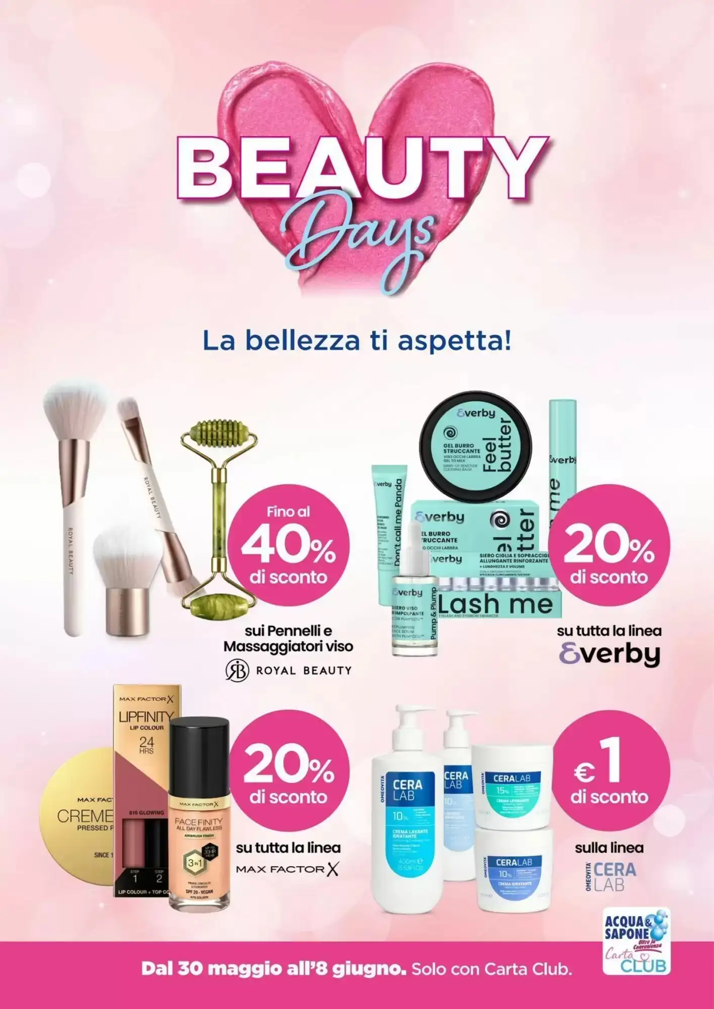 Copertina Acqua & Sapone - Volantino Acqua & Sapone