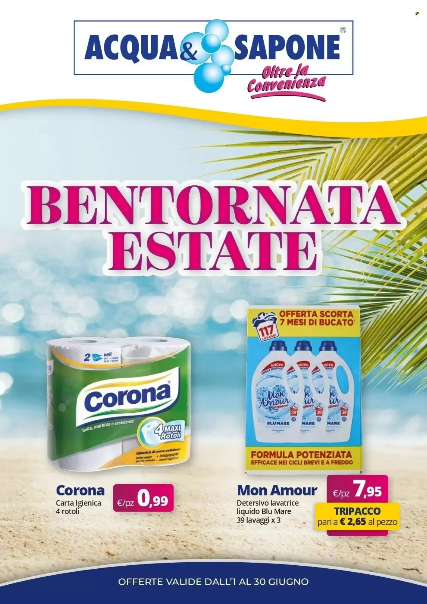 Copertina Acqua & Sapone - Volantino Acqua & Sapone