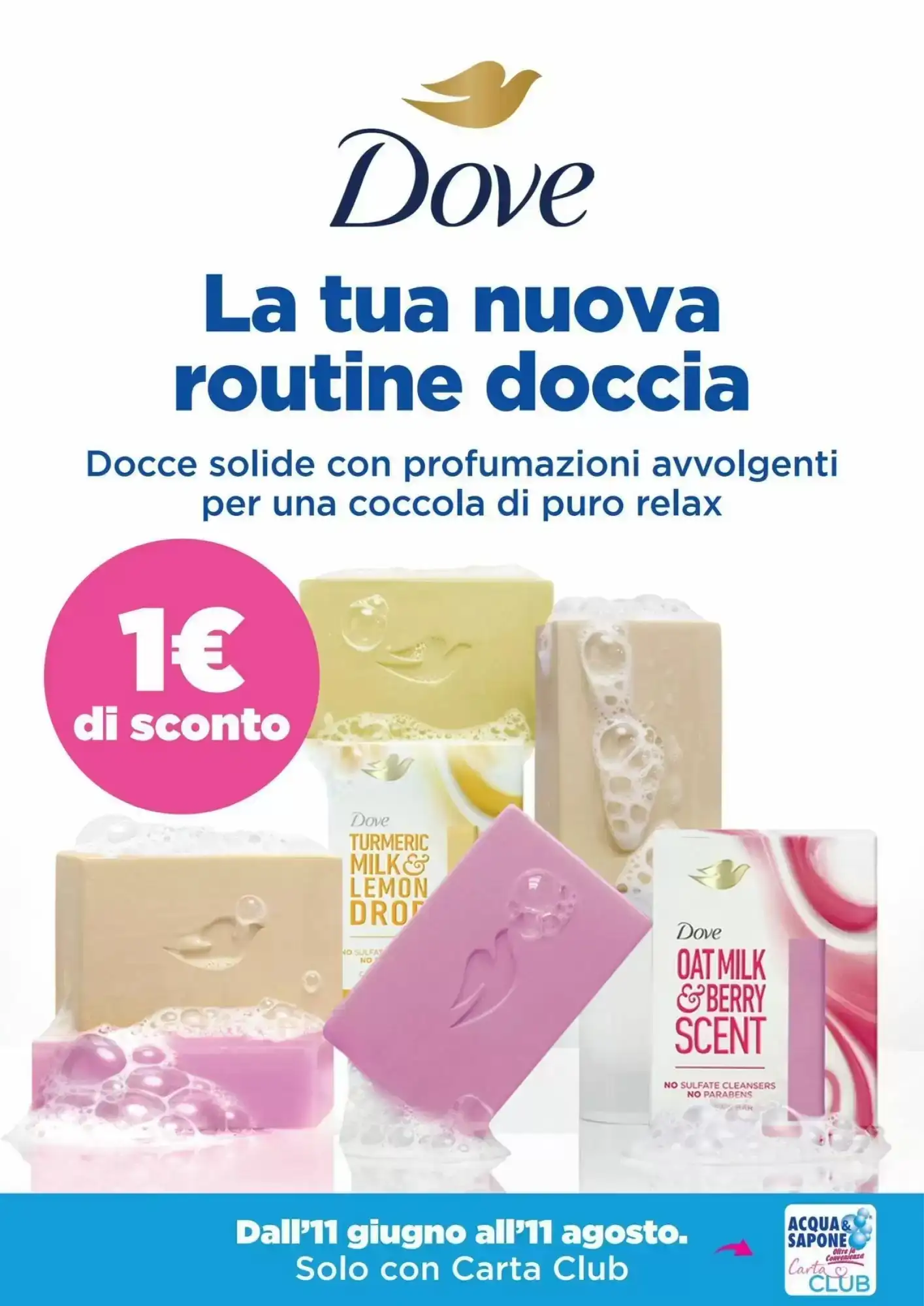 Copertina Acqua & Sapone - Volantino Acqua & Sapone