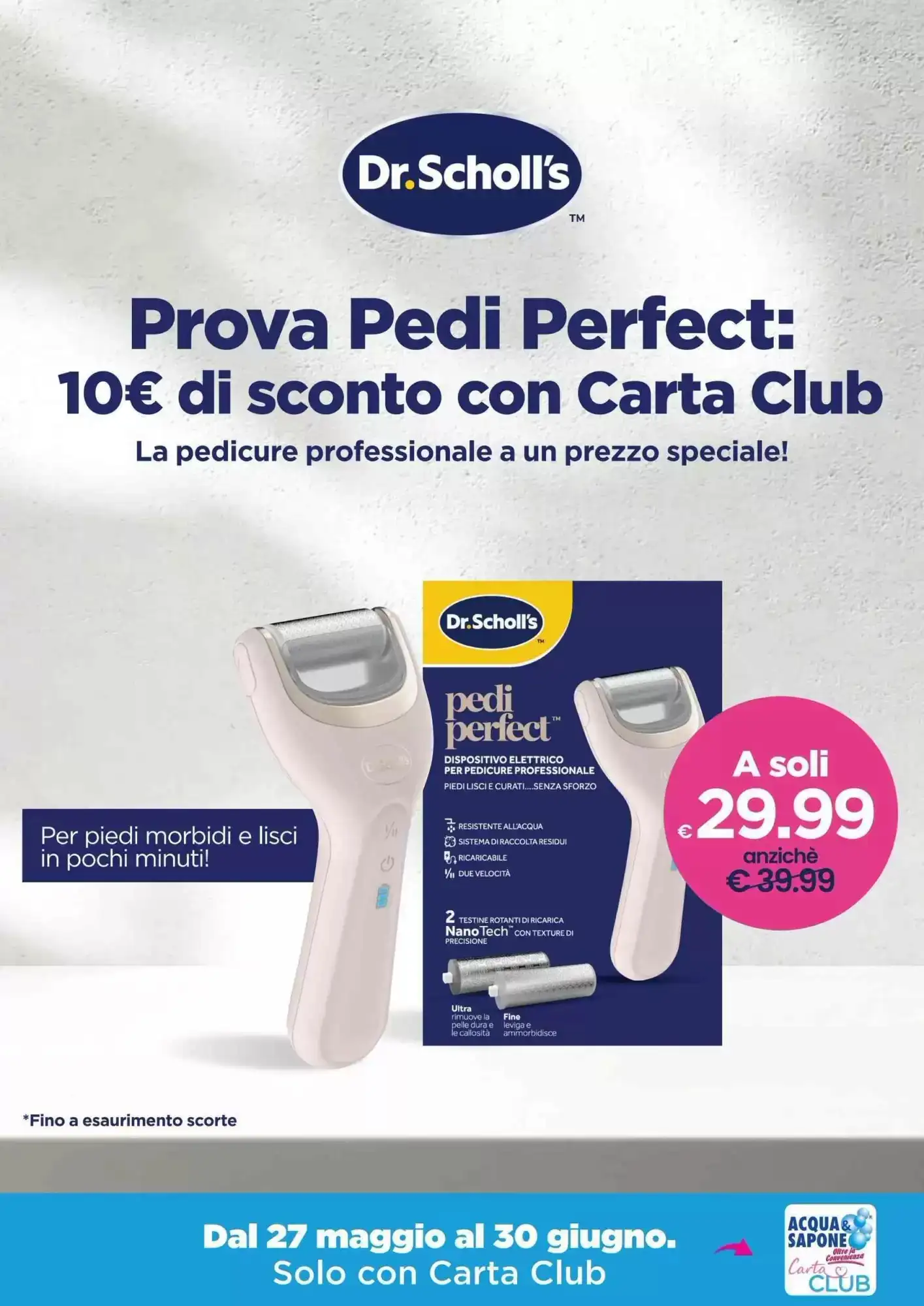Copertina Acqua & Sapone - Volantino Acqua & Sapone