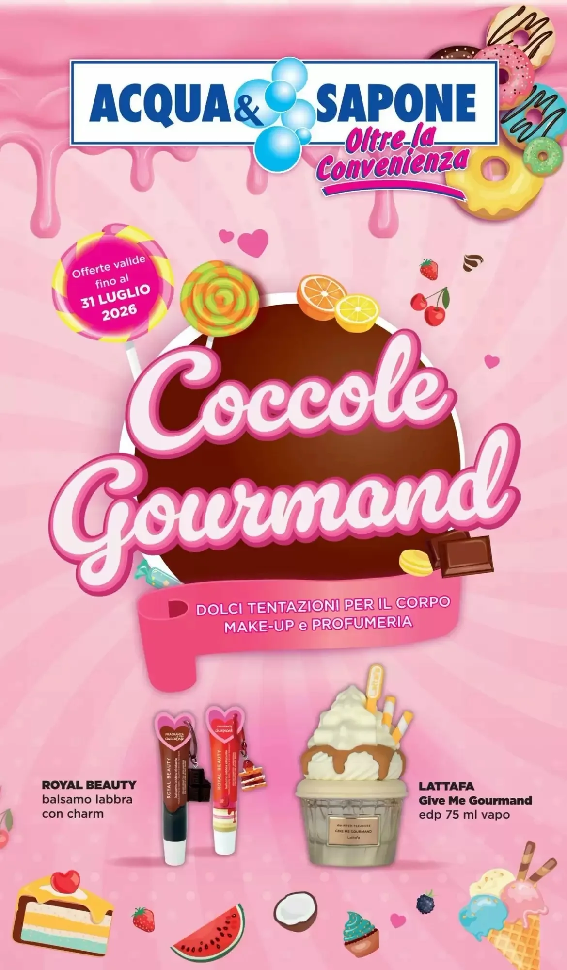Copertina Acqua & Sapone - Volantino Acqua & Sapone