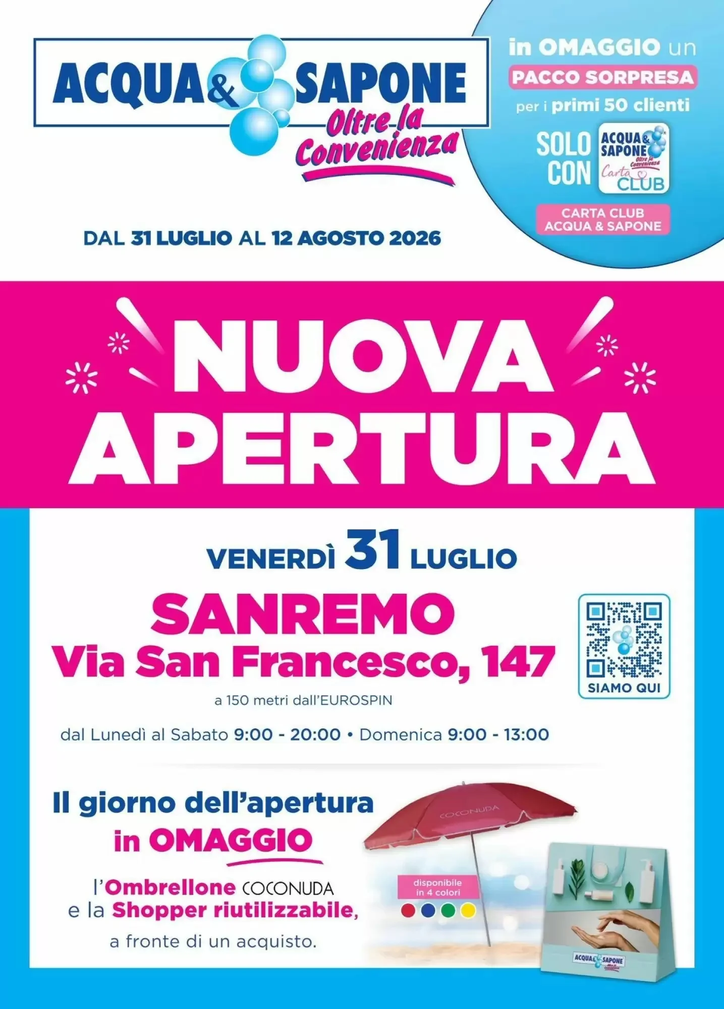 Copertina Acqua & Sapone - Volantino Acqua & Sapone