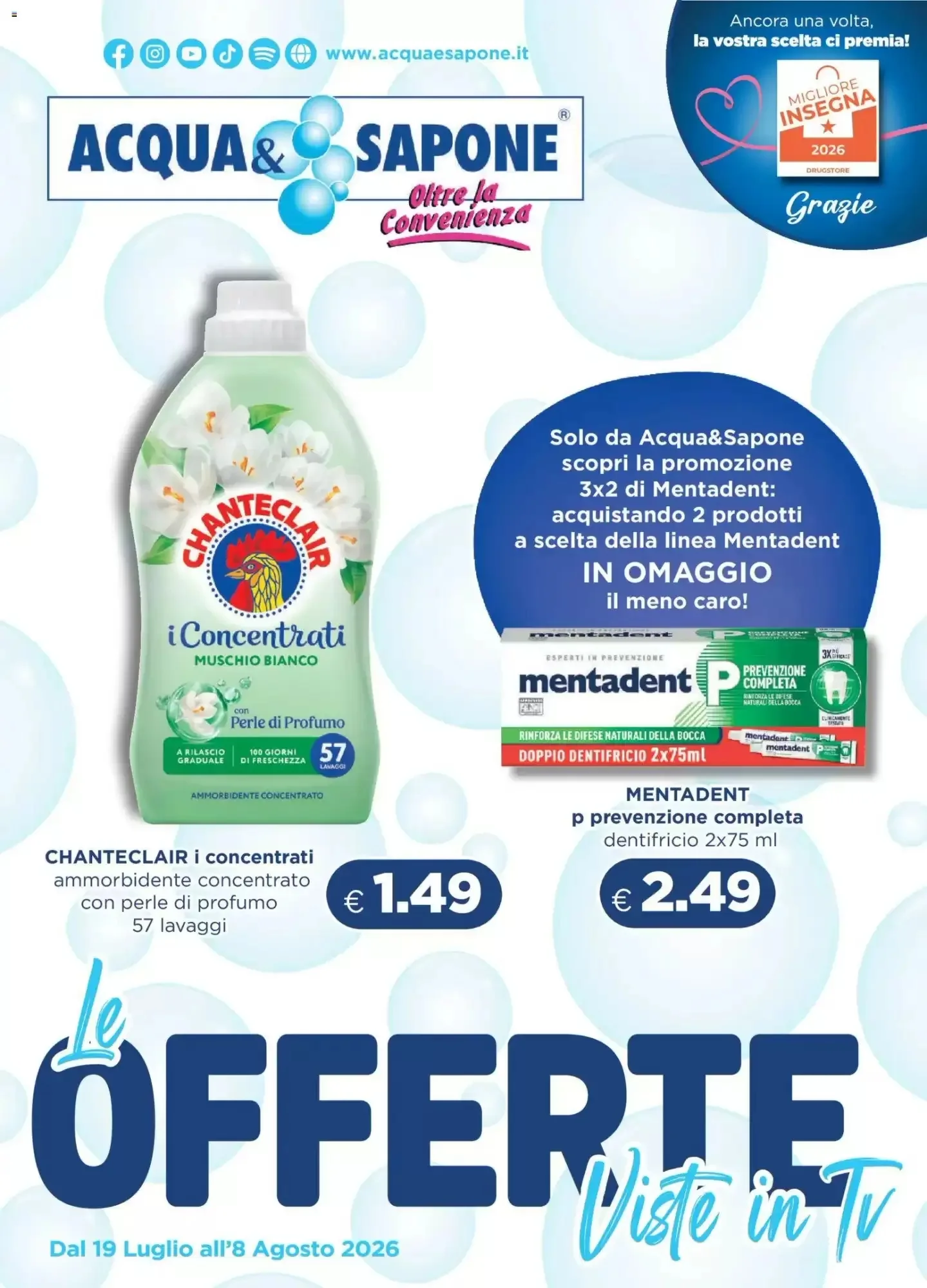 Miniatura Acqua & Sapone - Volantino Acqua & Sapone