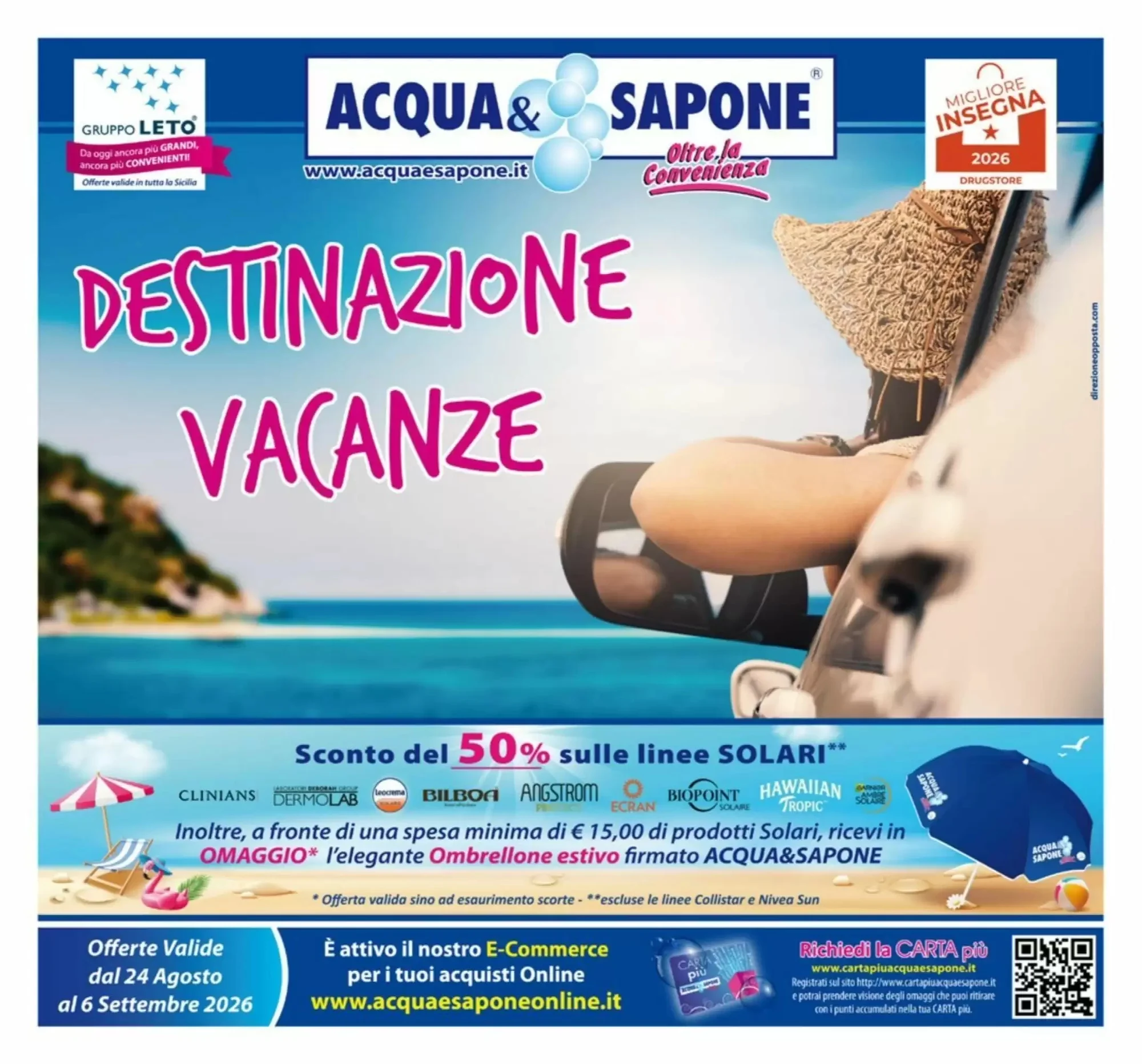 Copertina Acqua & Sapone - Volantino Acqua & Sapone