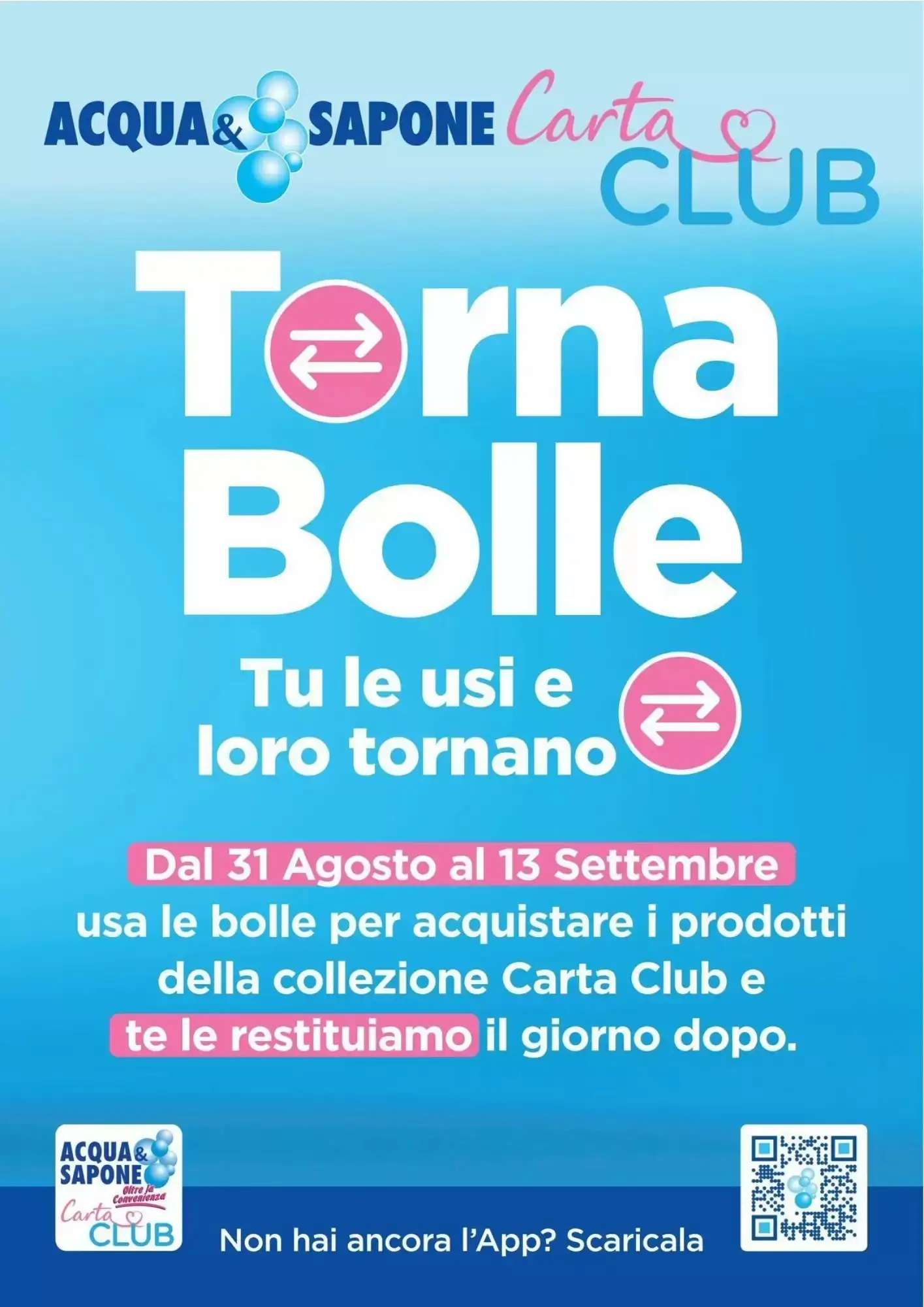 Copertina Acqua & Sapone - Volantino Acqua & Sapone