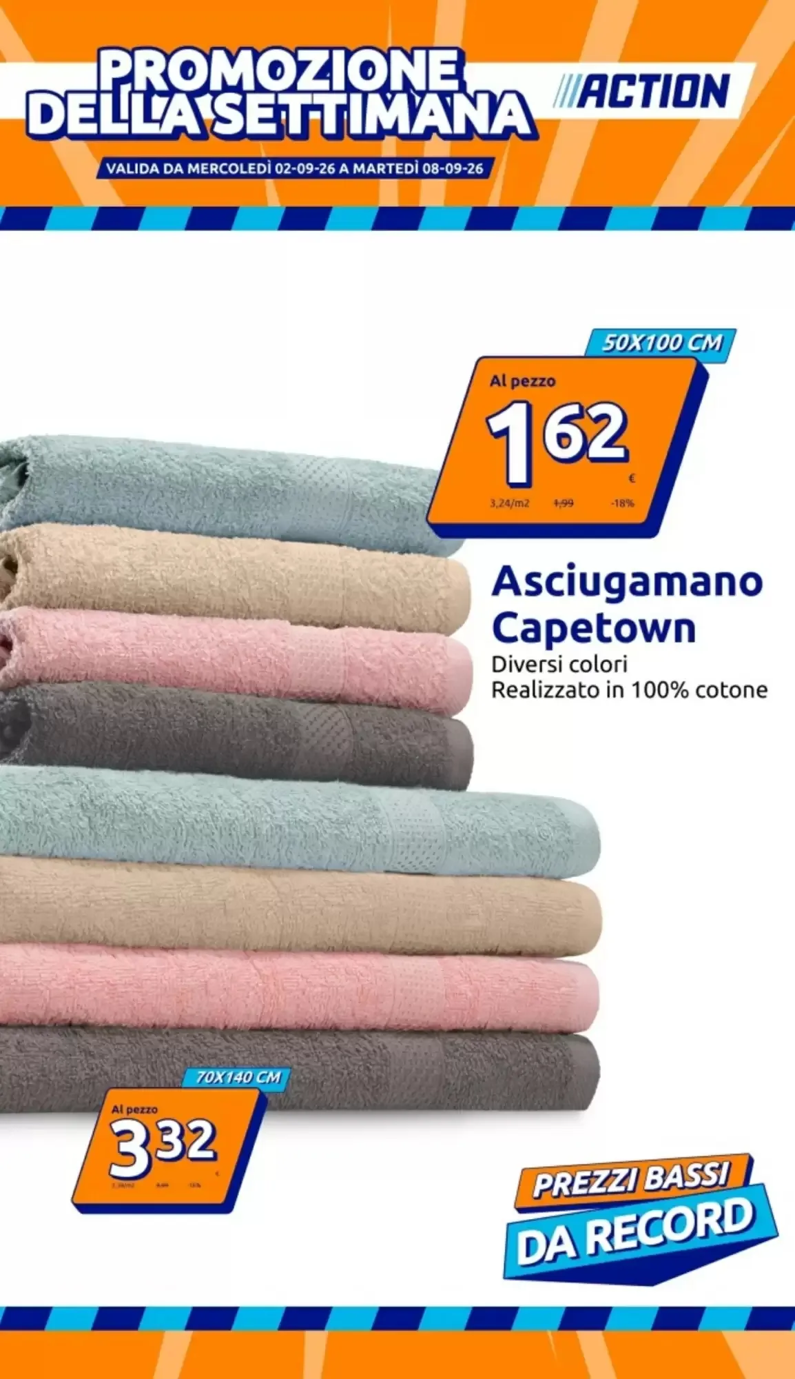 Copertina Action - Volantino Action