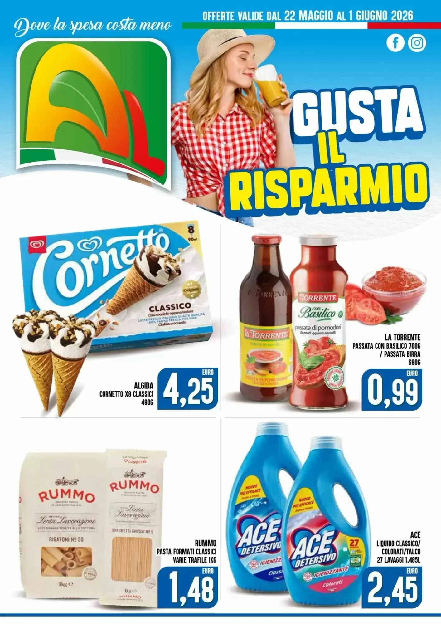 Copertina Al Discount - Volantino Al Discount