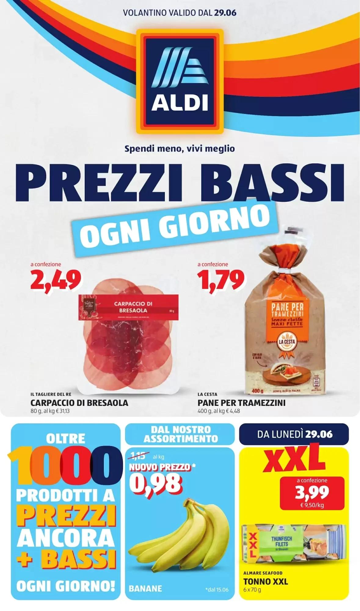 Copertina ALDI - Volantino ALDI