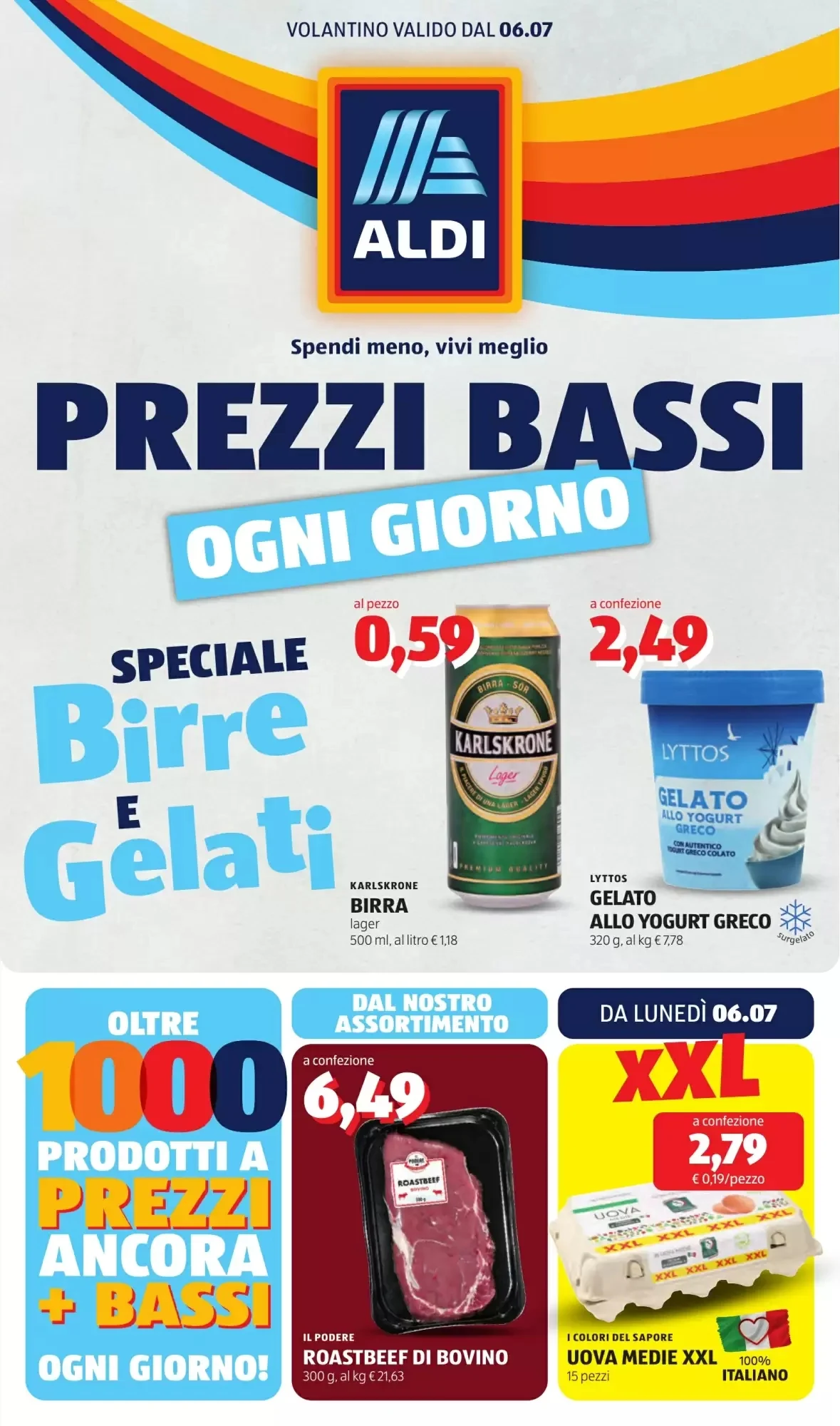 Copertina ALDI - Volantino ALDI