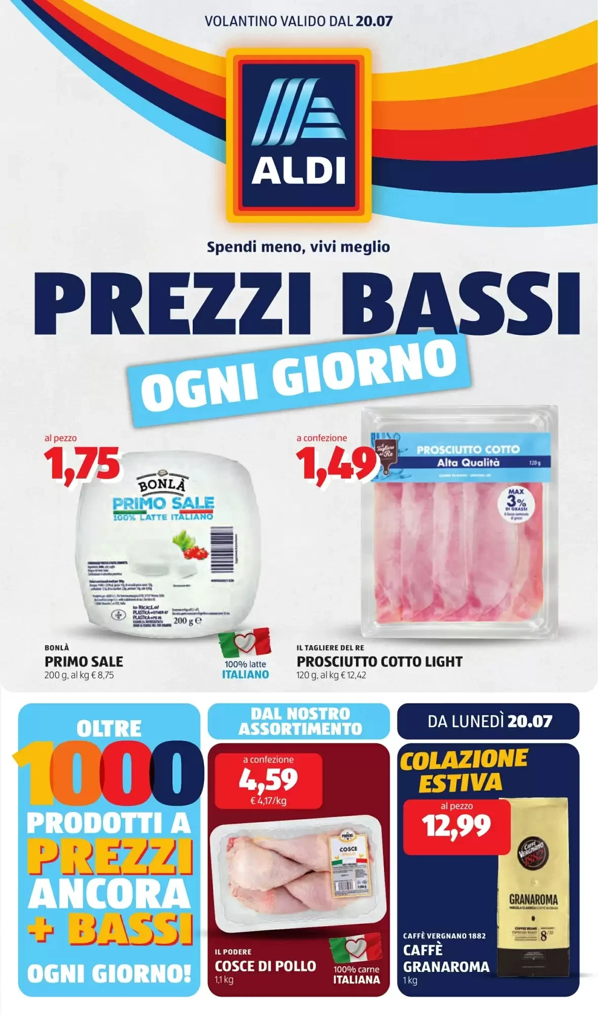 Copertina ALDI - Volantino ALDI