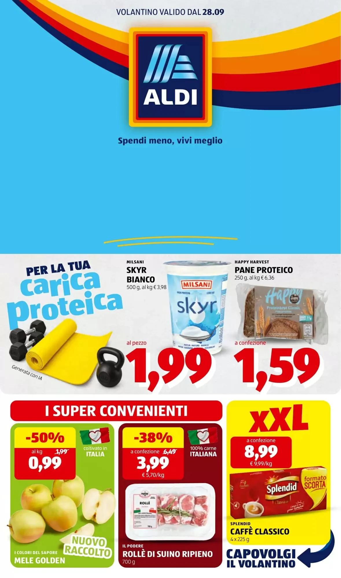 Copertina ALDI - Volantino ALDI
