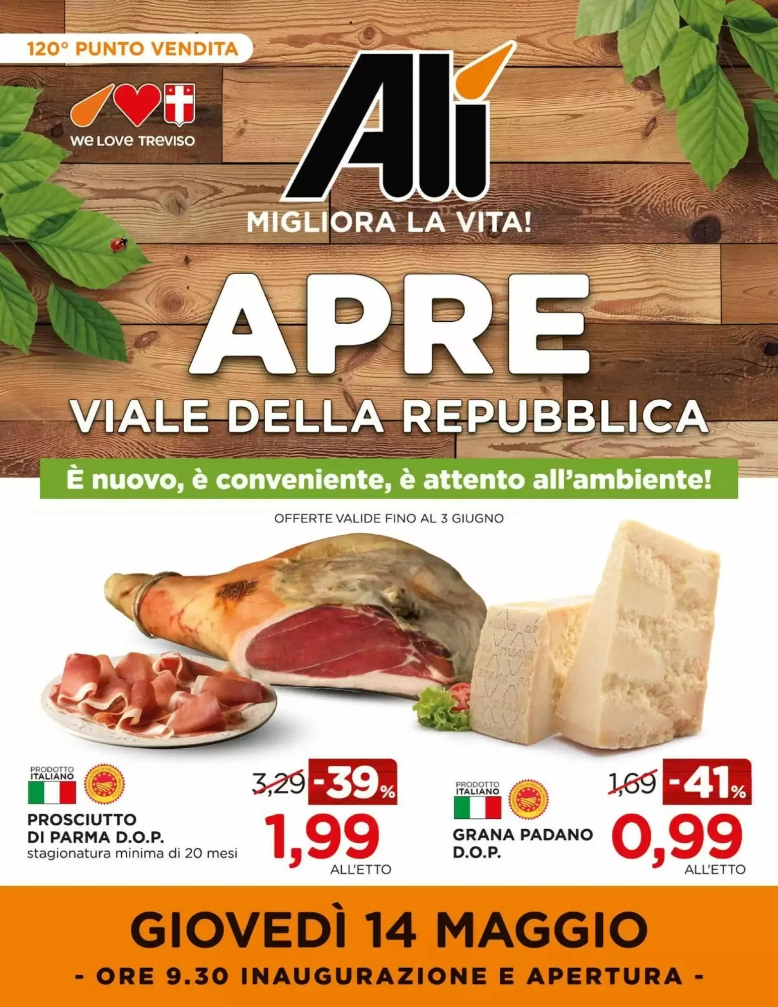 Copertina Alì Supermercati - Volantino Alì Supermercati