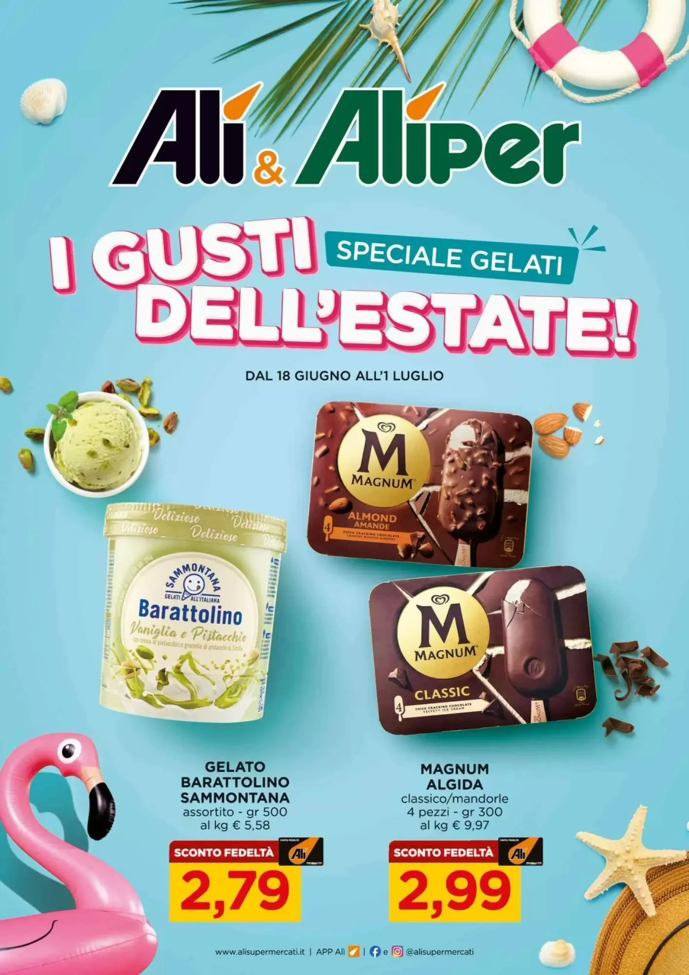 Copertina Alì Supermercati - Volantino Alì Supermercati