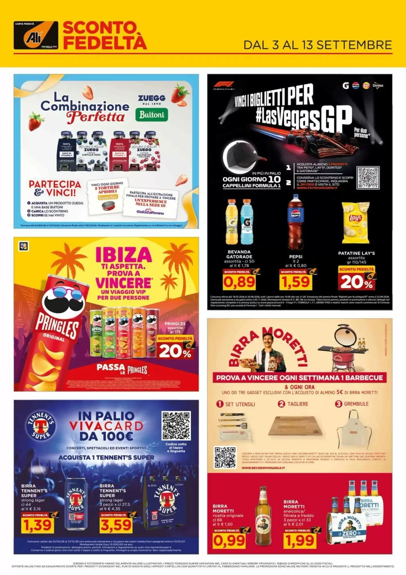 Copertina Alì Supermercati - Volantino Alì Supermercati