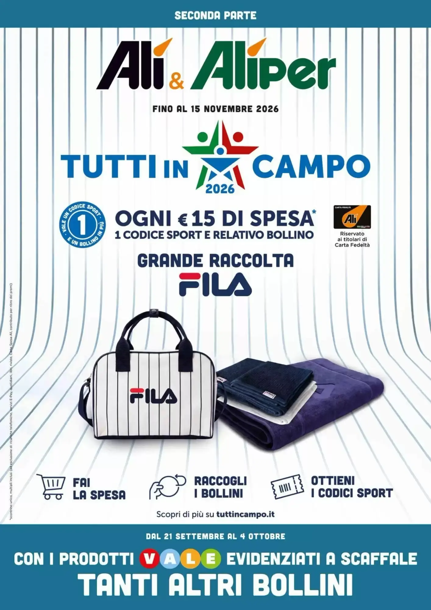 Copertina Alì Supermercati - Volantino Alì Supermercati