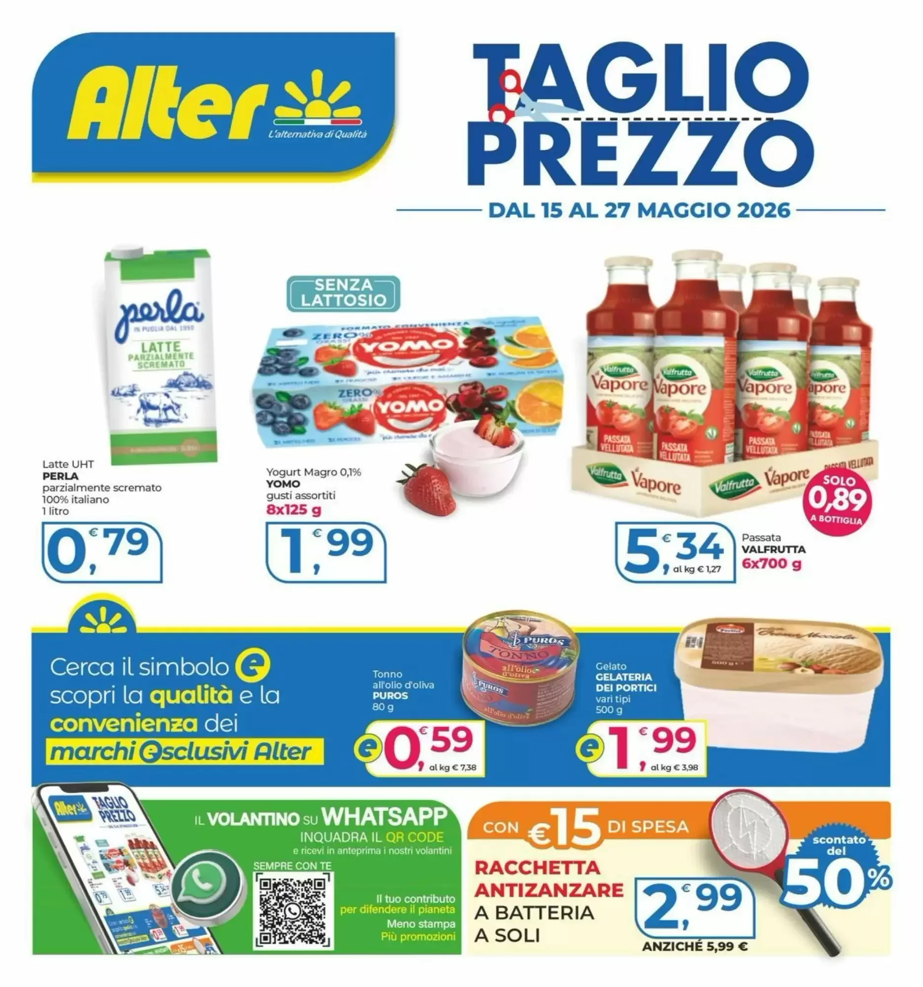 Copertina Alter Discount - Volantino Alter Discount