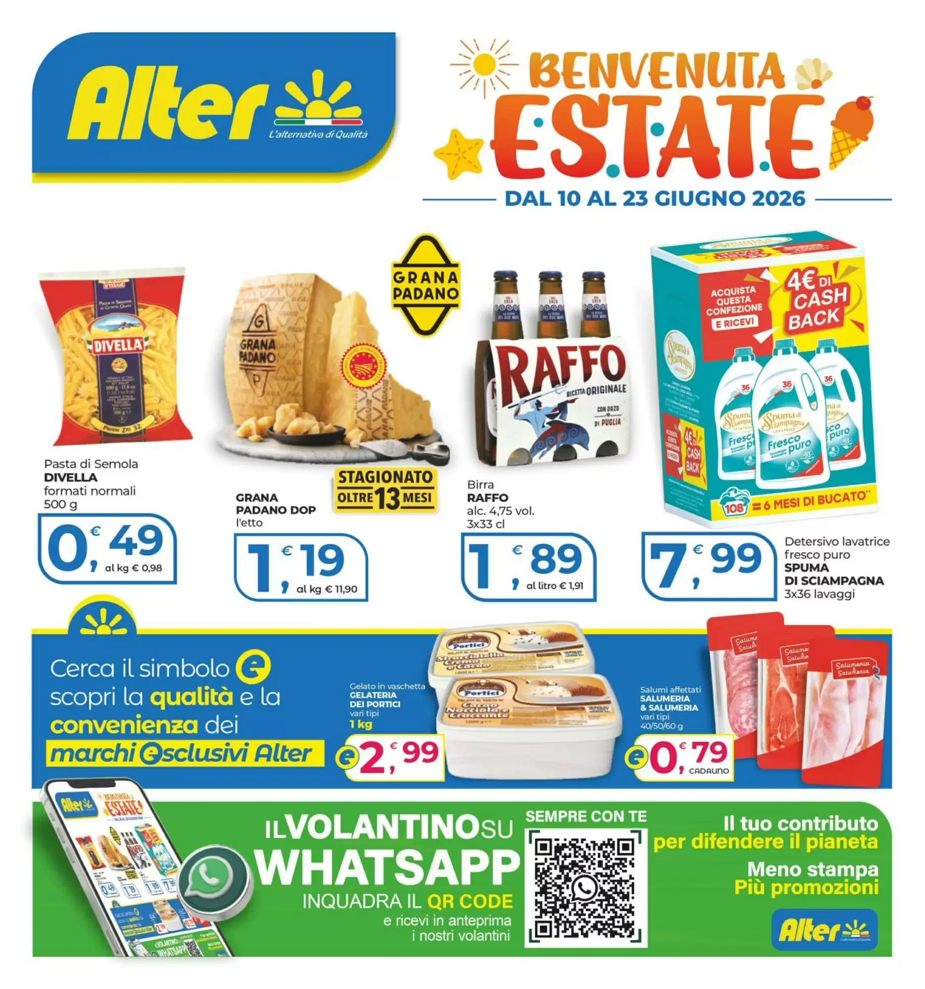 Copertina Alter Discount - Volantino Alter Discount