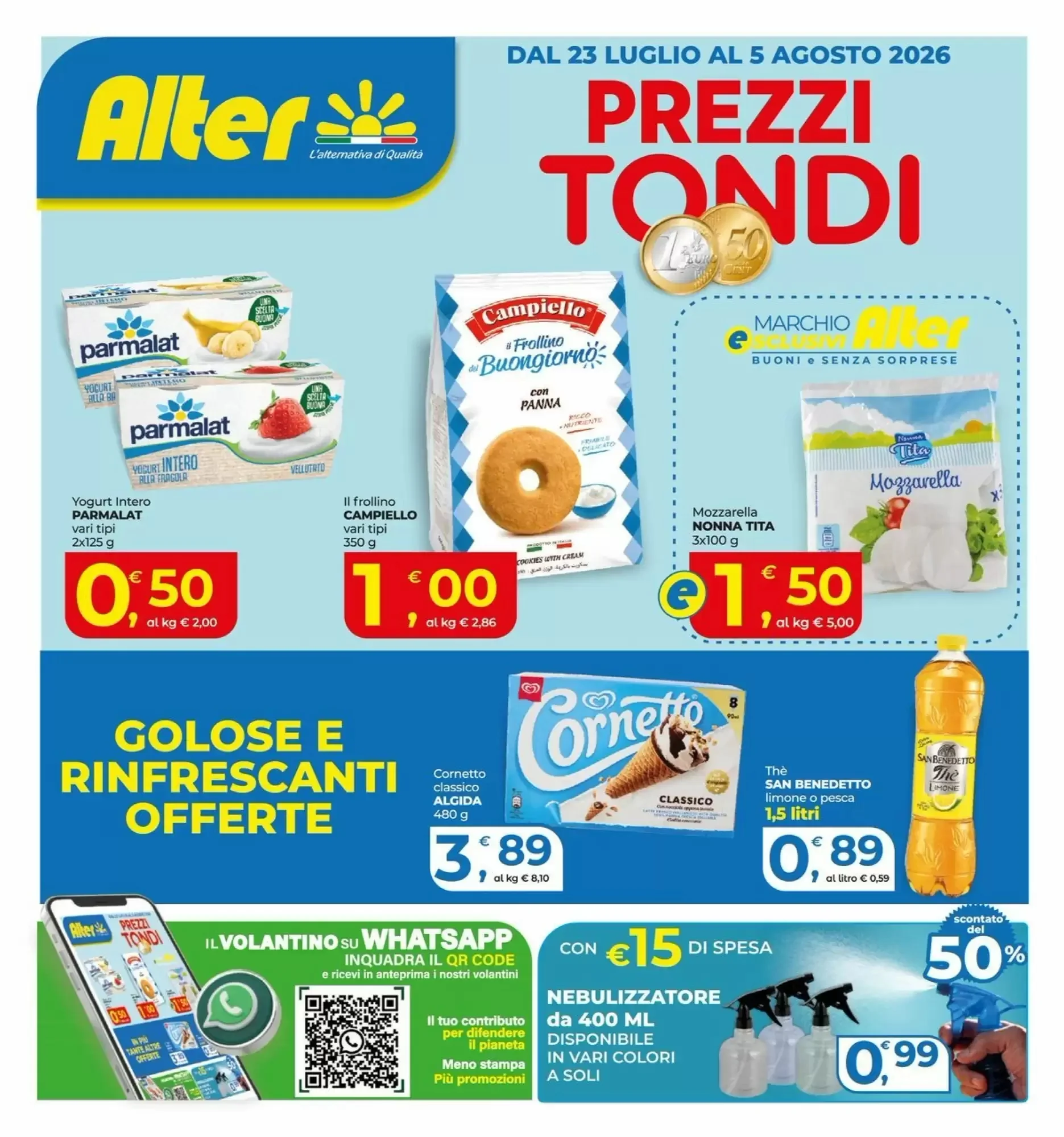 Copertina Alter Discount - Volantino Alter Discount