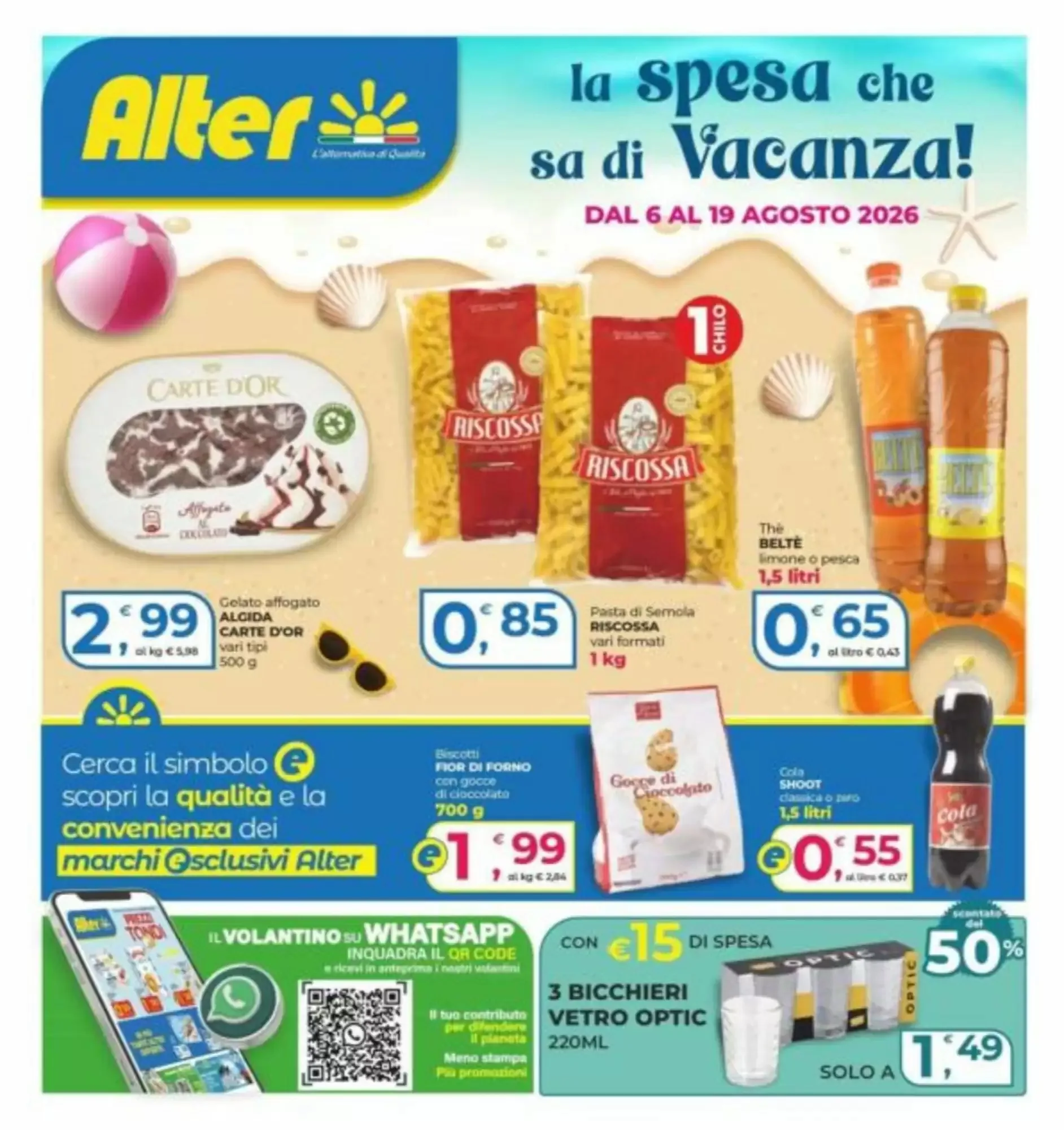 Copertina Alter Discount - Volantino Alter Discount