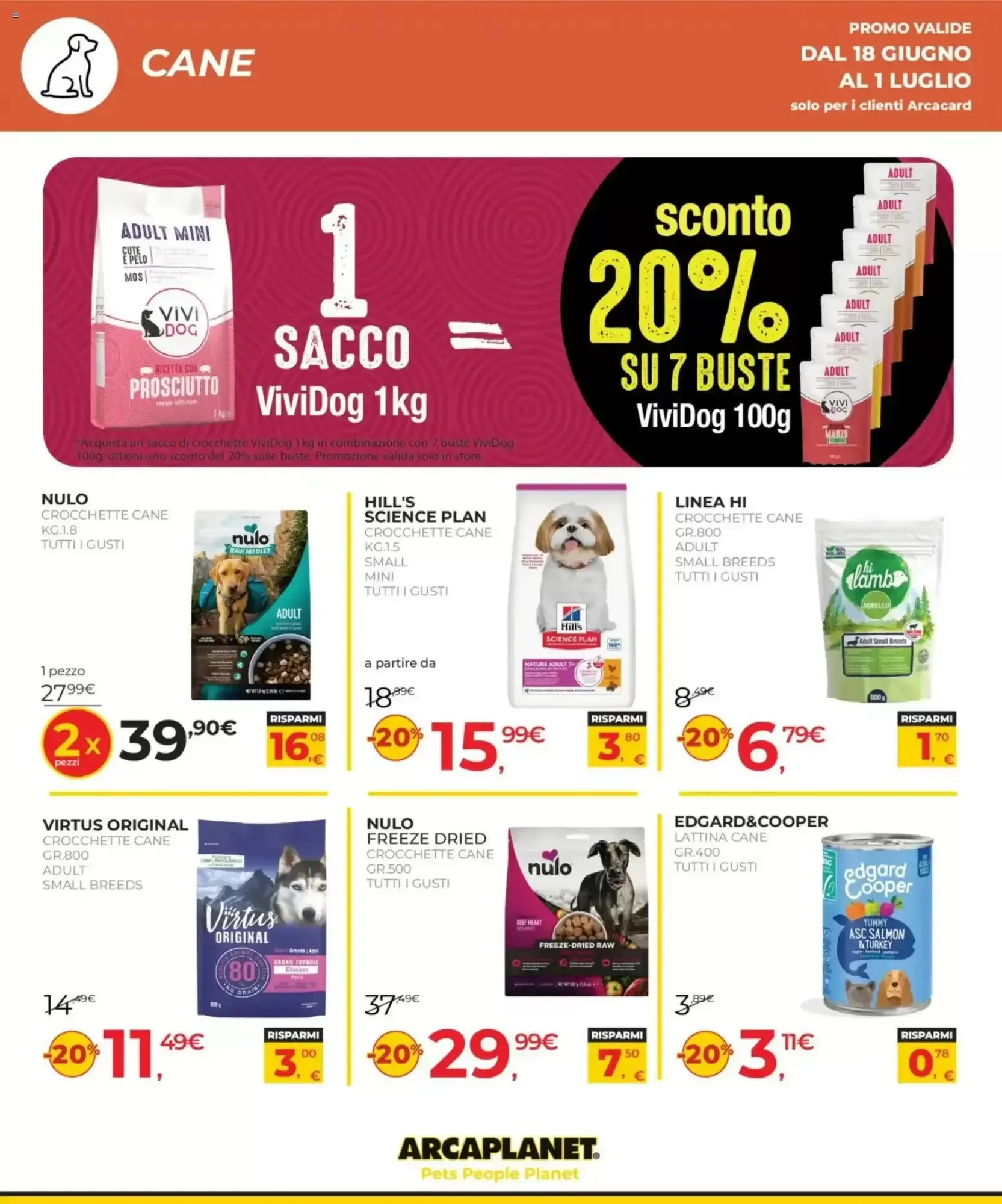 Volantino Arcaplanet Volantino Arcaplanet pagina 18