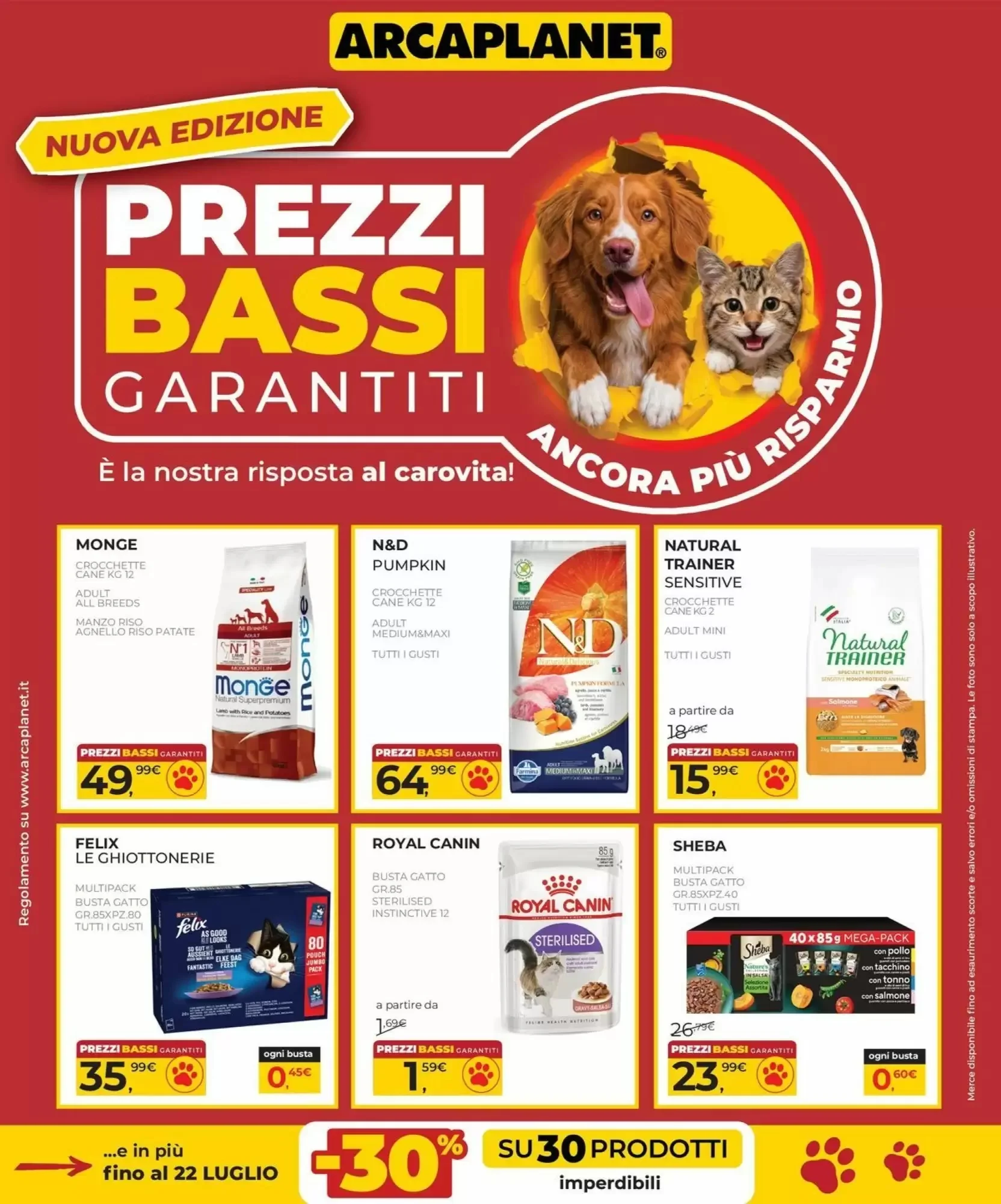 Copertina Arcaplanet - Volantino Arcaplanet