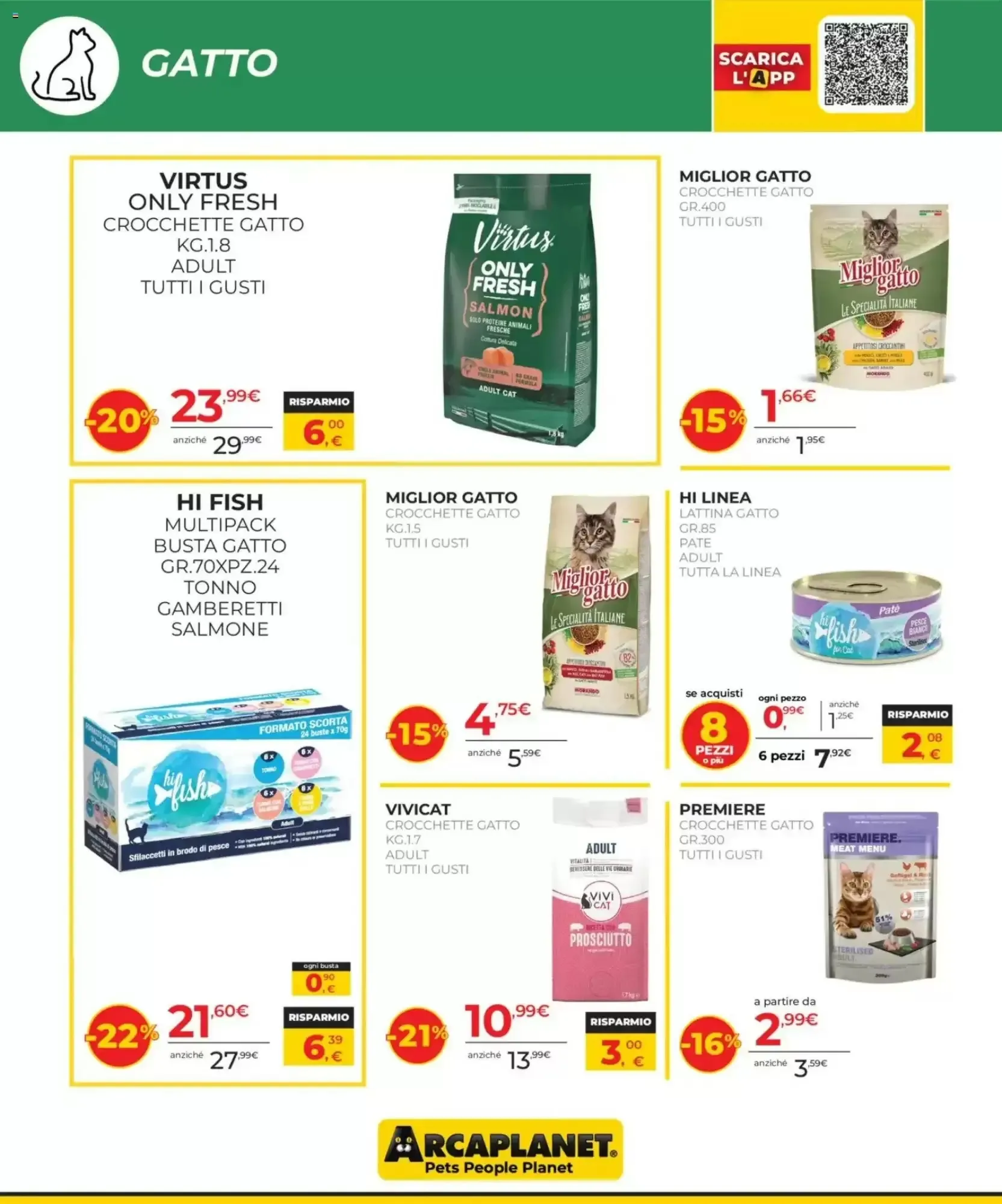 Volantino Arcaplanet Volantino Arcaplanet pagina 2