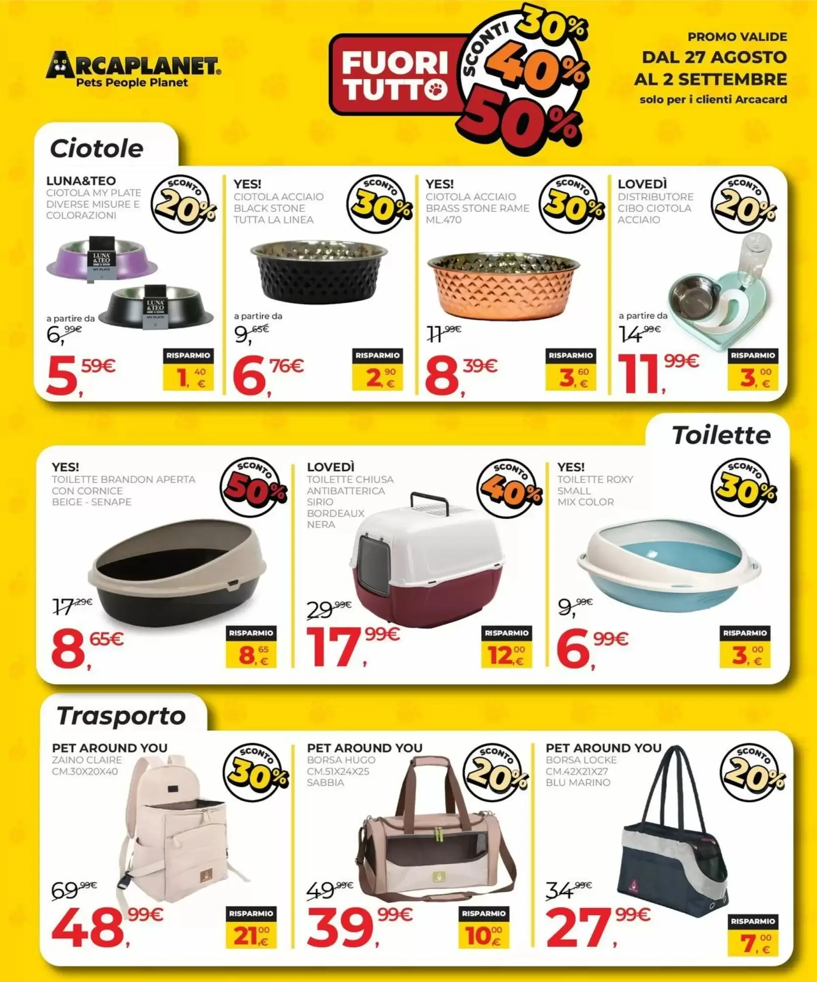 Volantino Arcaplanet Volantino Arcaplanet pagina 6