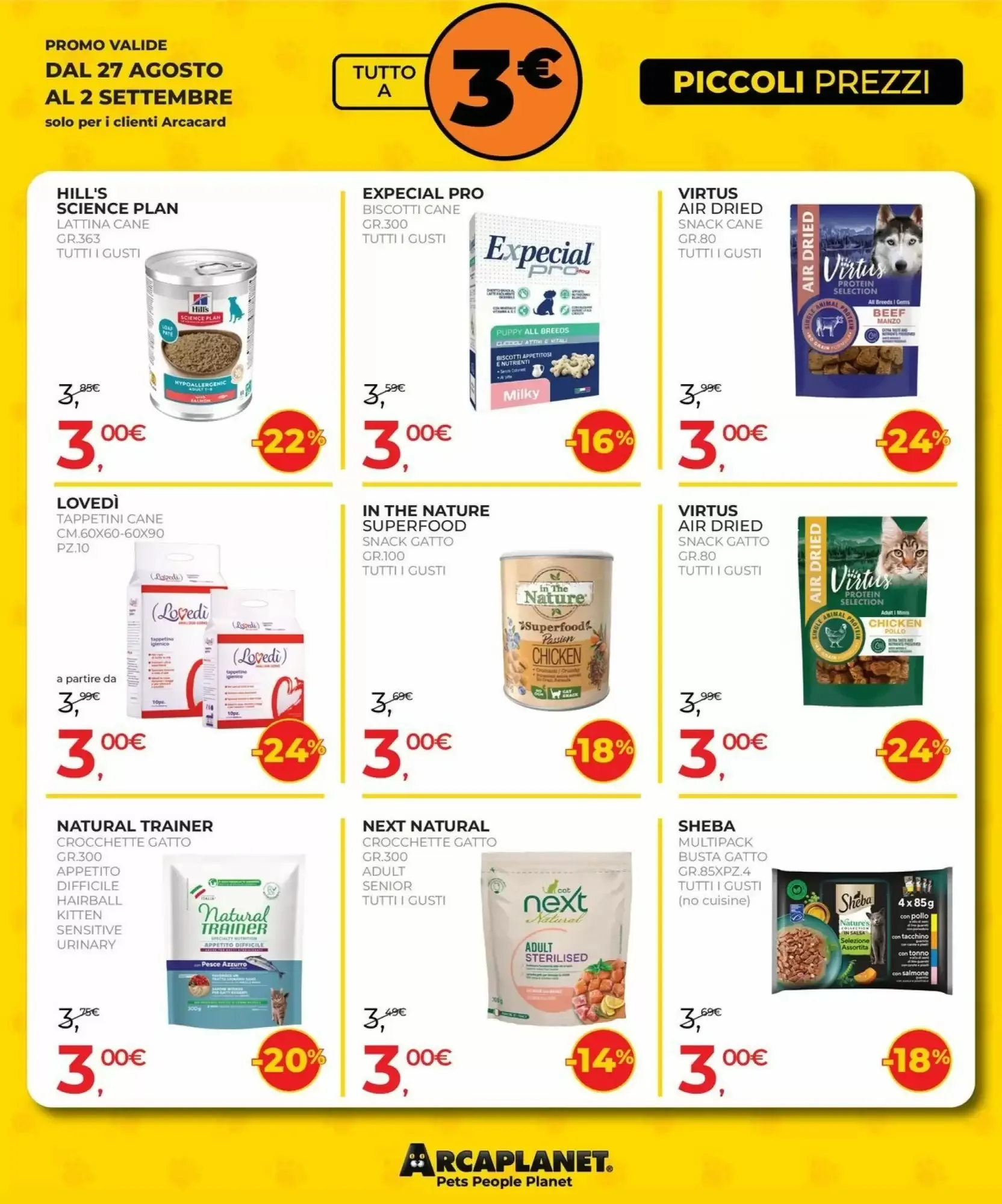 Volantino Arcaplanet Volantino Arcaplanet pagina 11