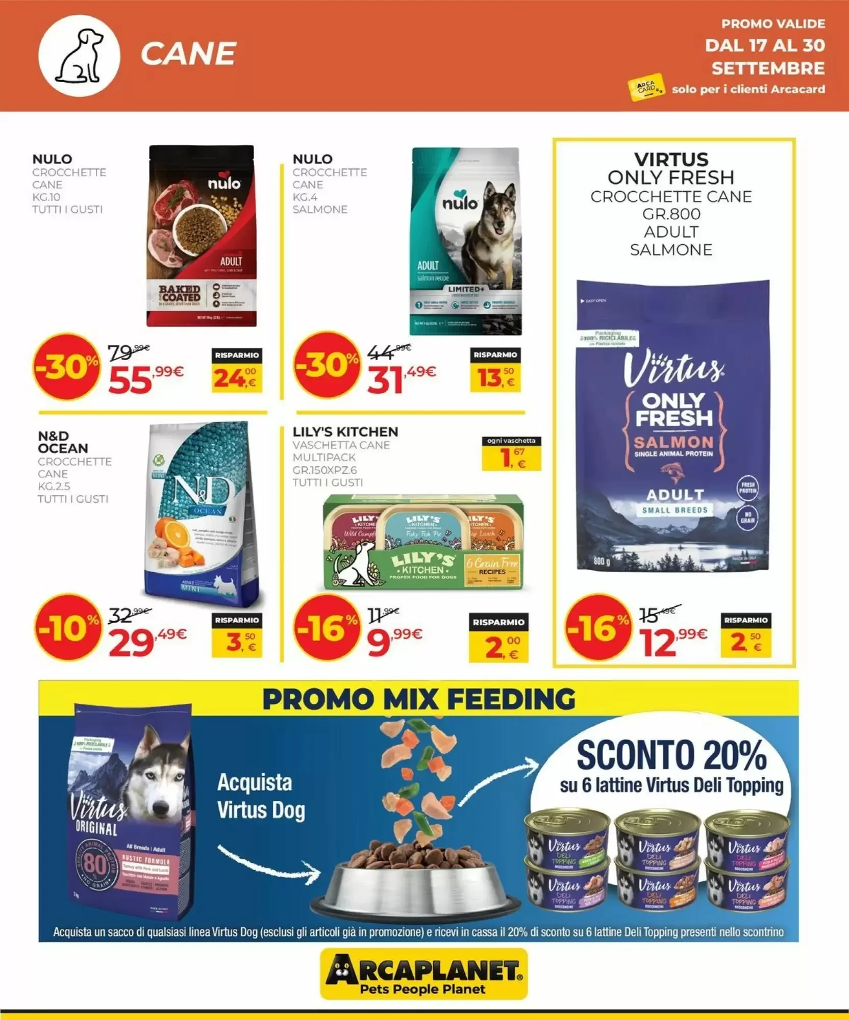 Volantino Arcaplanet Volantino Arcaplanet pagina 12