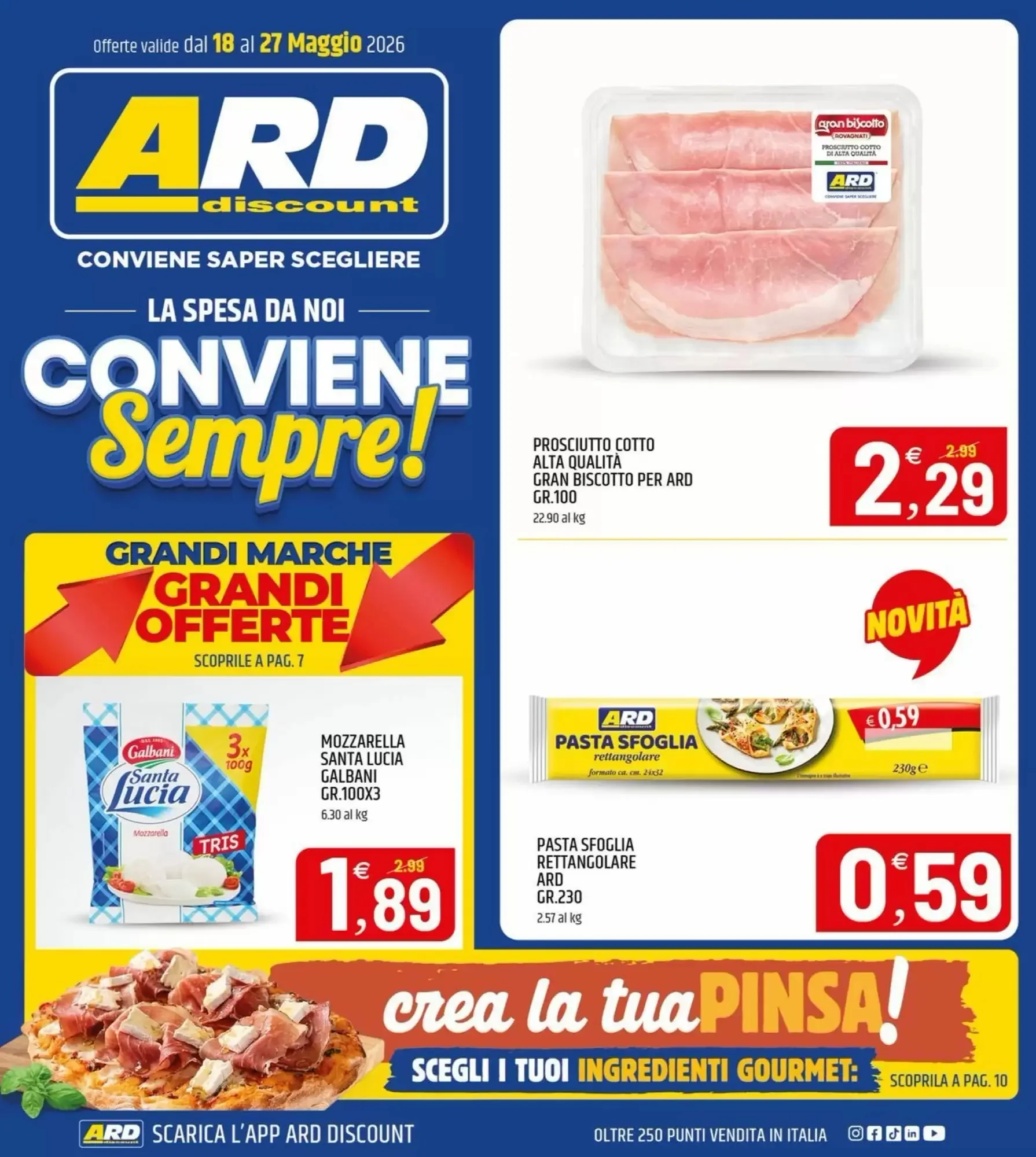 Copertina Ard Discount - Volantino Ard Discount