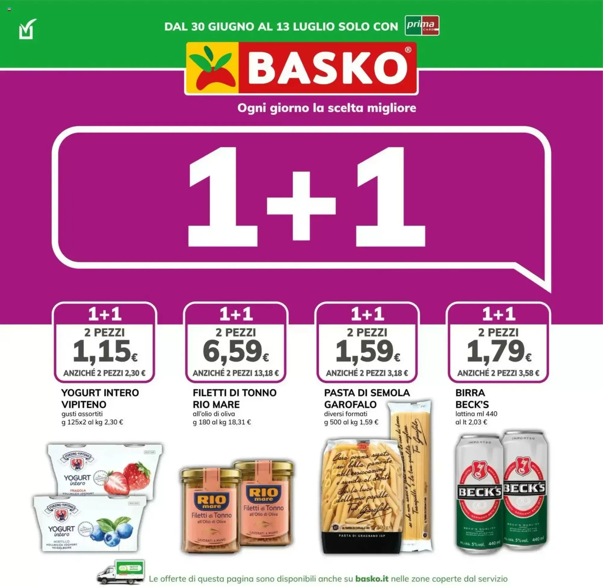 Copertina Basko - Volantino Basko