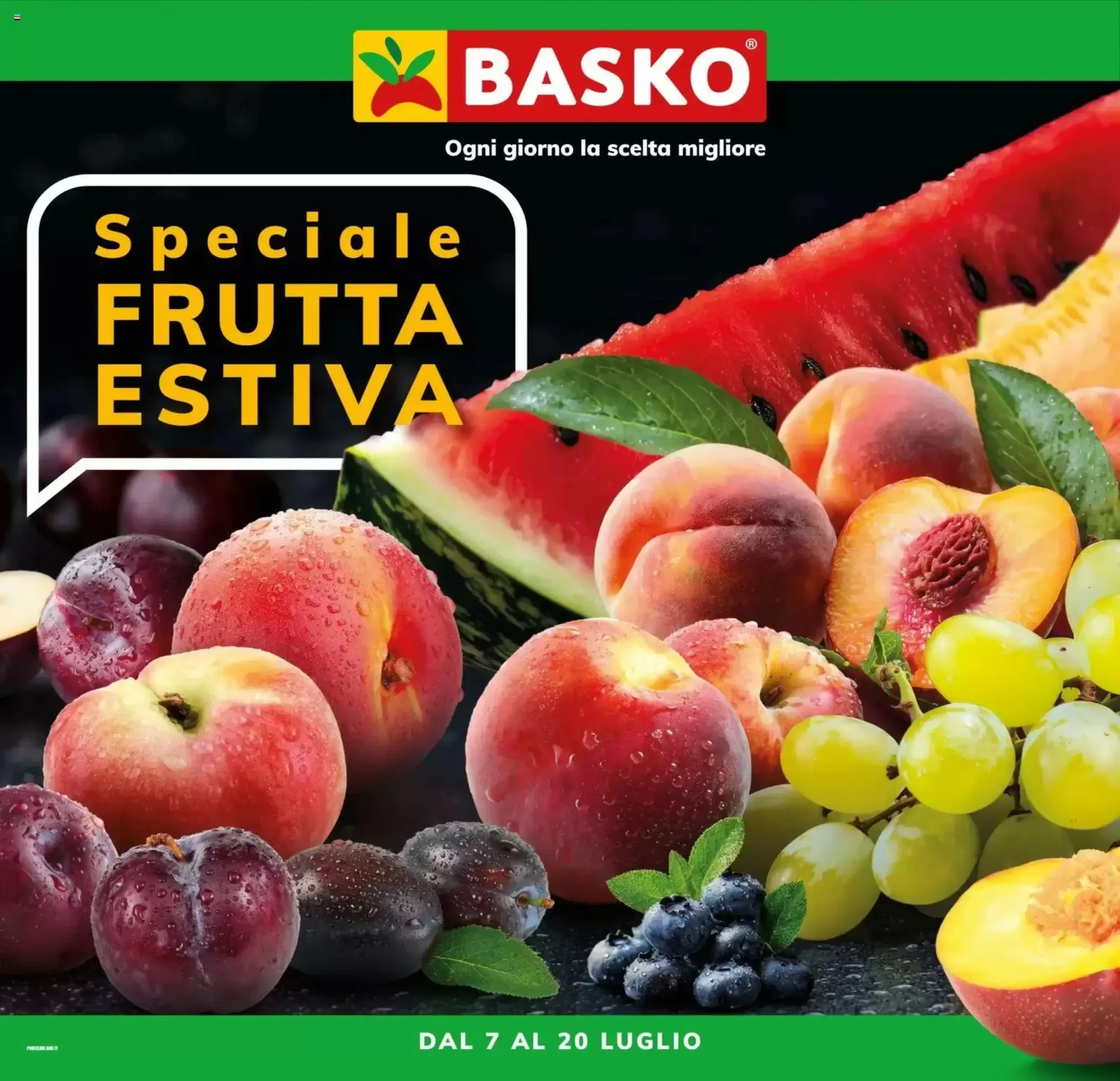 Copertina Basko - Volantino Basko