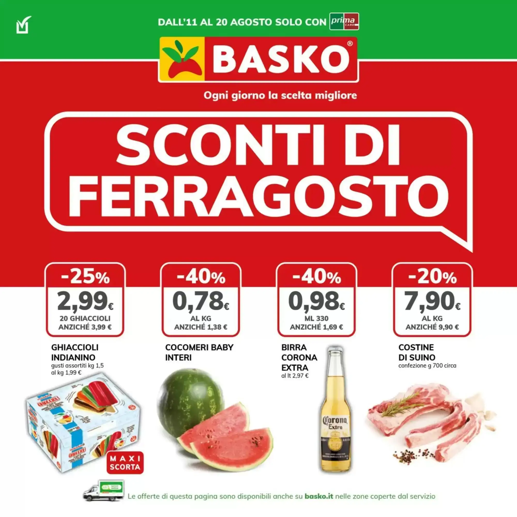 Copertina Basko - Volantino Basko