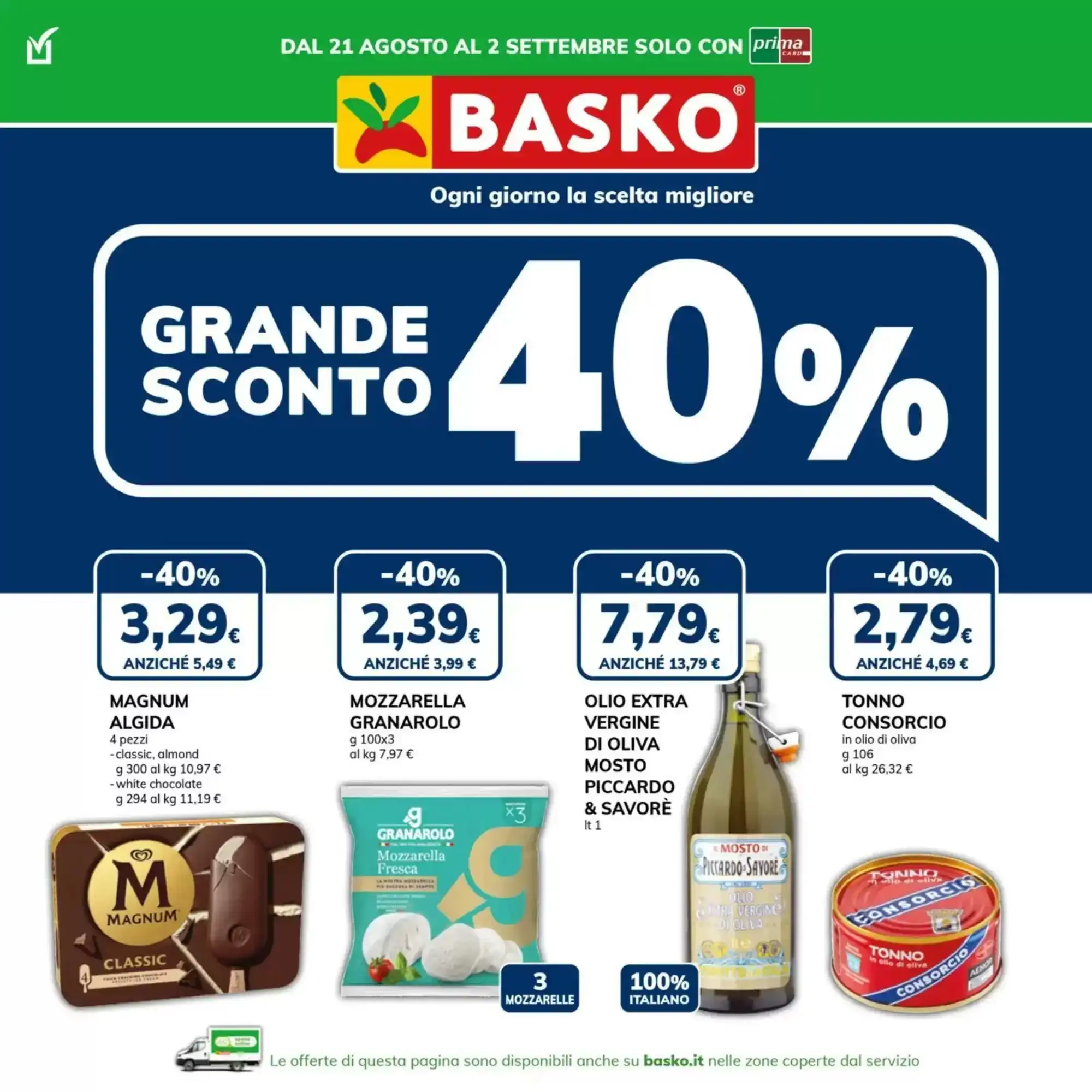 Copertina Basko - Volantino Basko
