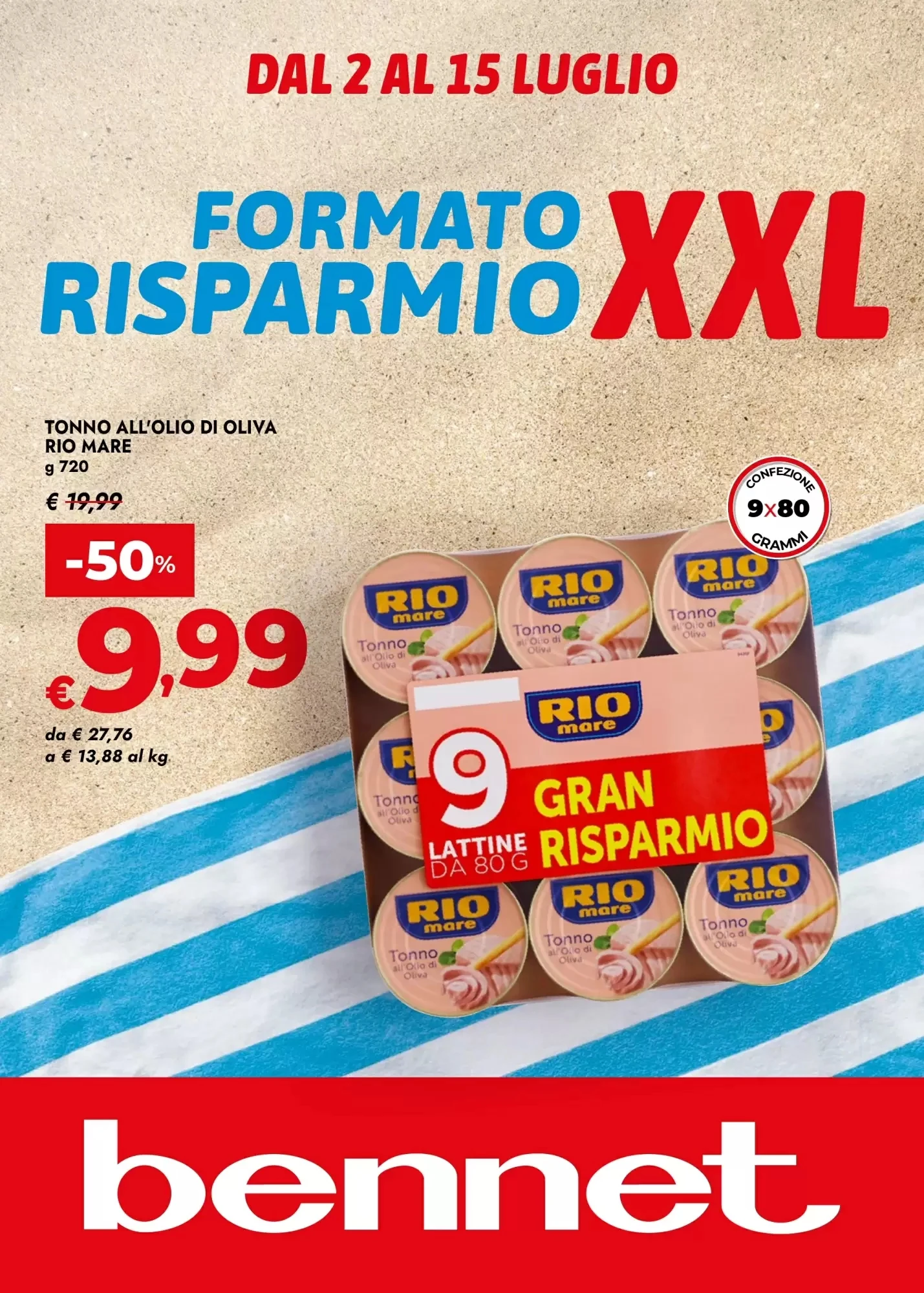 Copertina anteprima Bennet - Offerte Bennet: anteprima volantino dal 2 al 15 luglio 2026