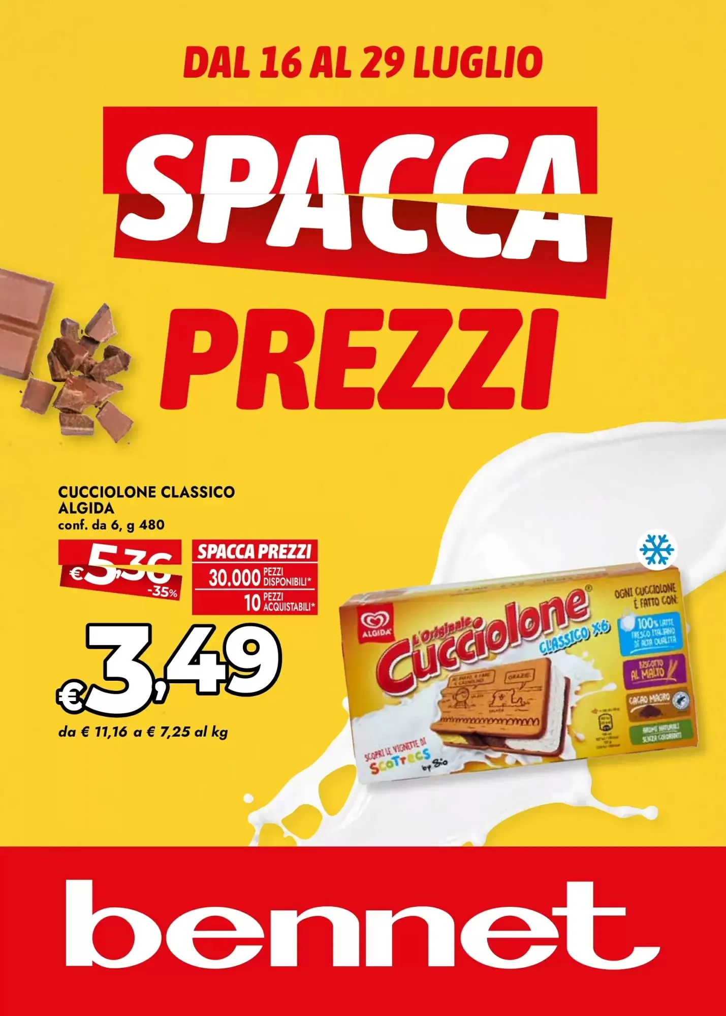 Miniatura Bennet - Volantino Bennet