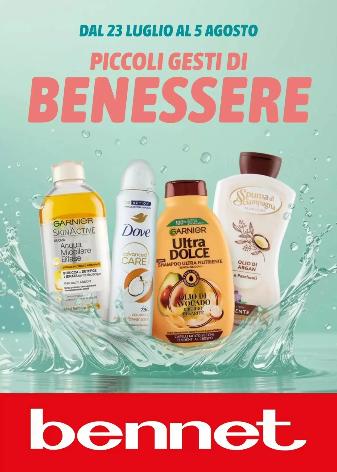 Copertina Bennet - Volantino Bennet