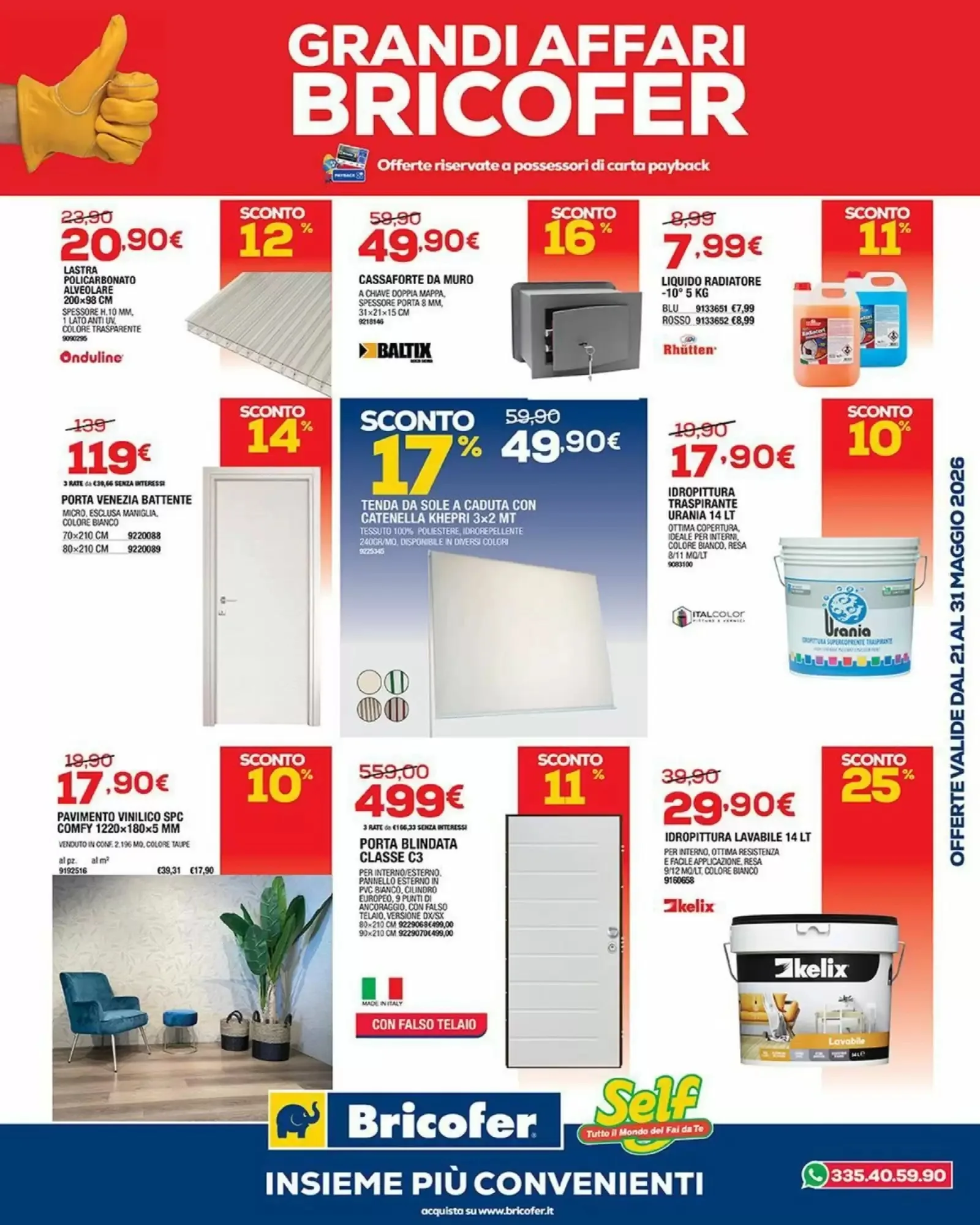 Copertina Bricofer - Volantino Bricofer