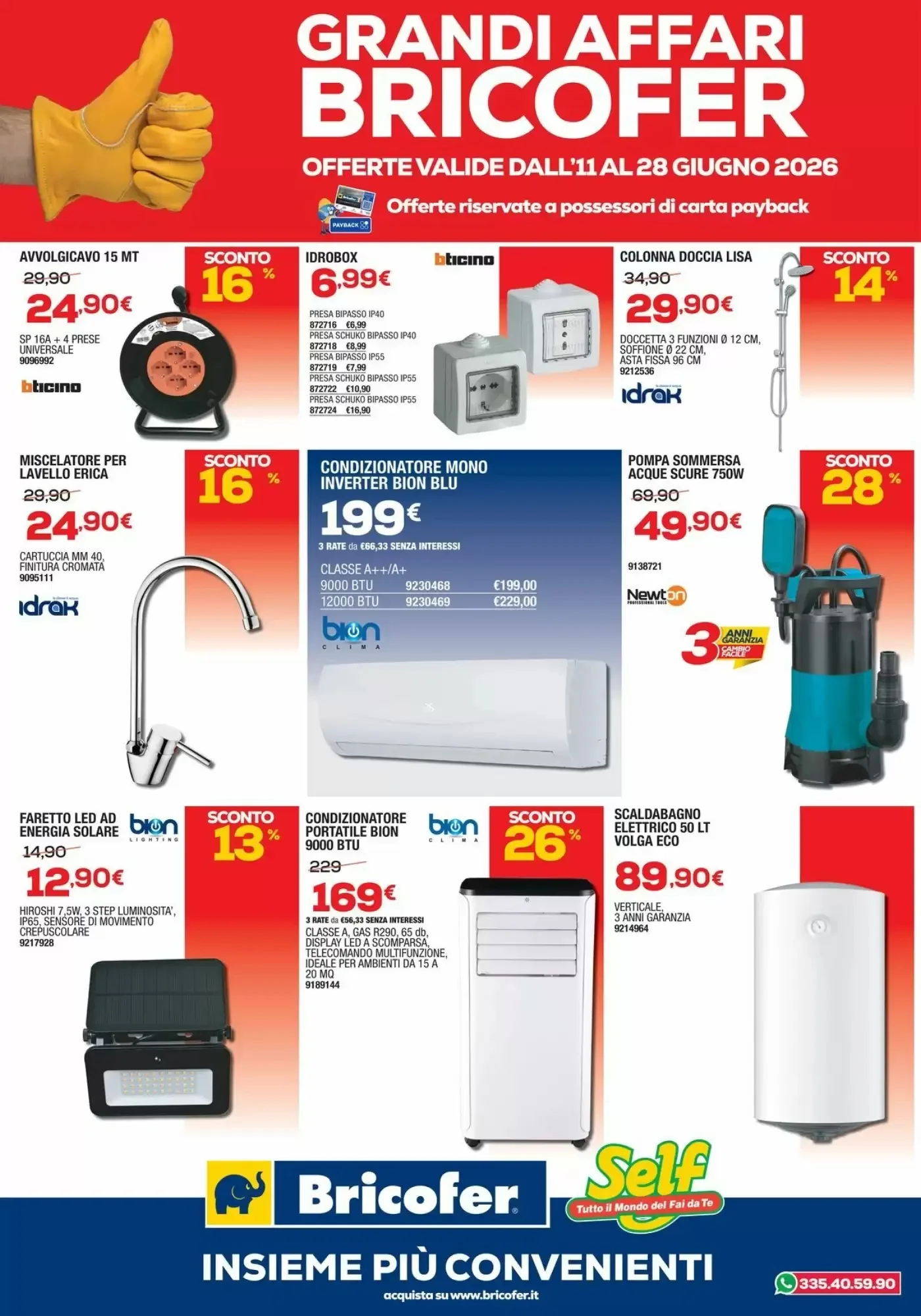 Copertina Bricofer - Volantino Bricofer