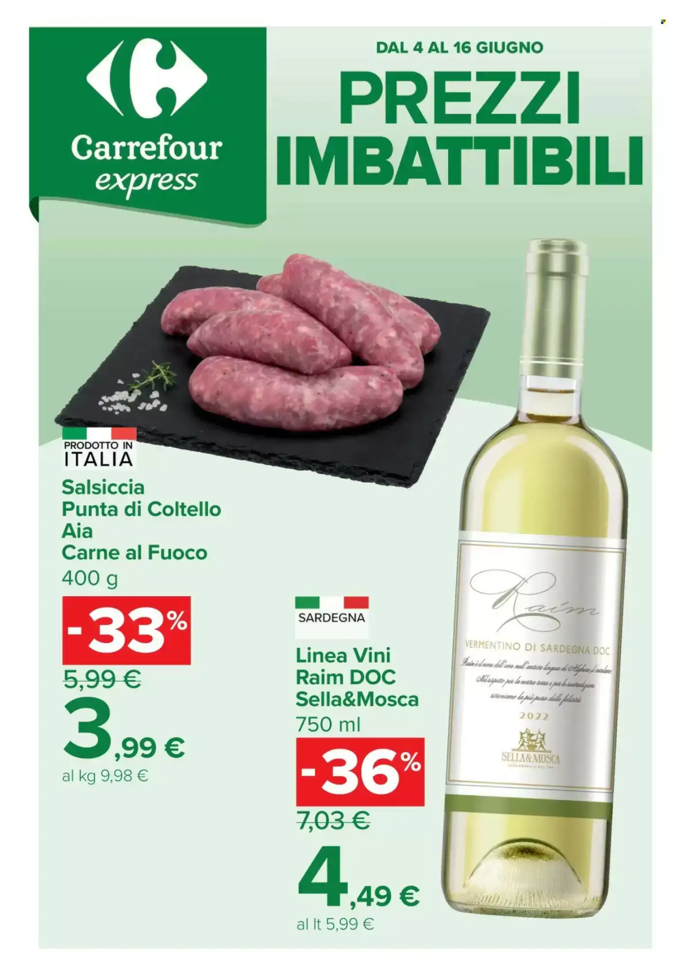 Copertina Carrefour Express - Volantino Carrefour Express