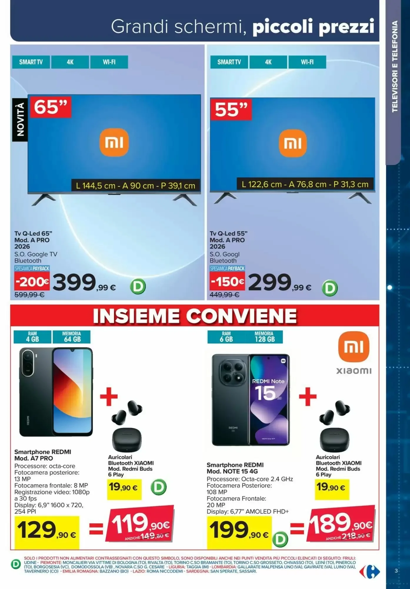 Volantino Carrefour Iper Volantino Carrefour Iper pagina 3