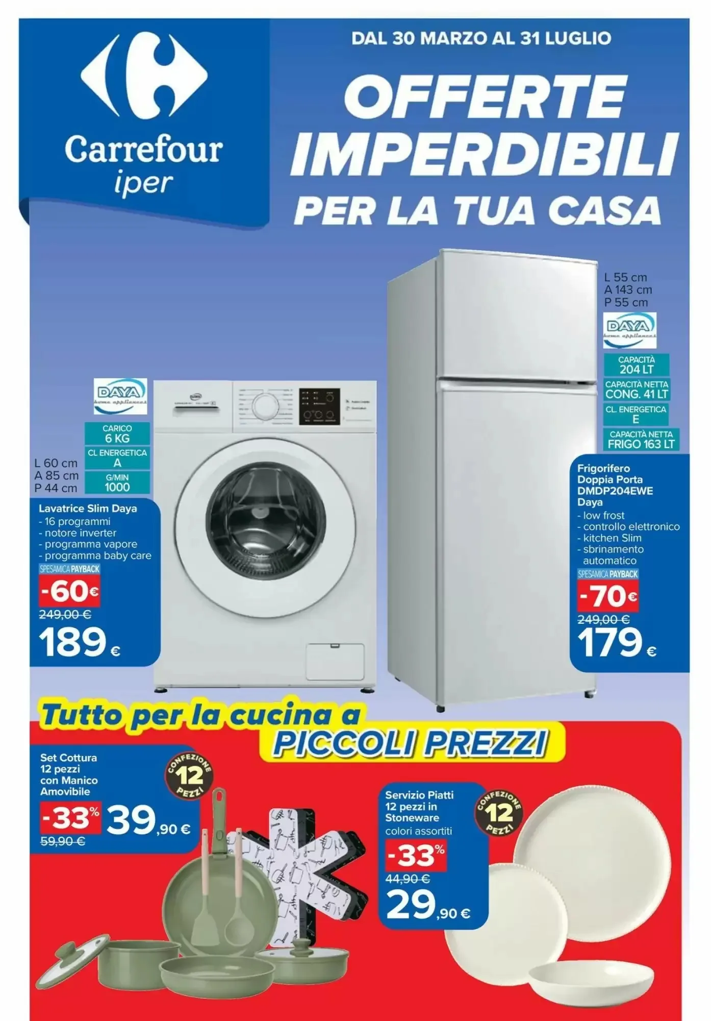 Copertina Carrefour Iper - Volantino Carrefour Iper