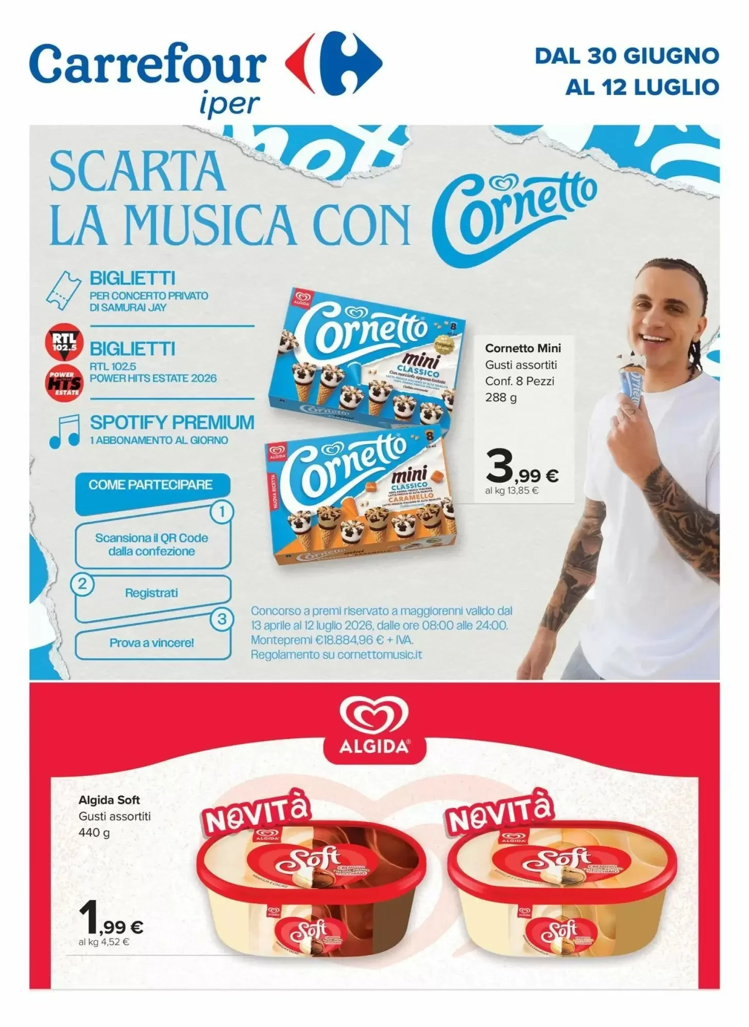 Copertina Carrefour Iper - Volantino Carrefour Iper