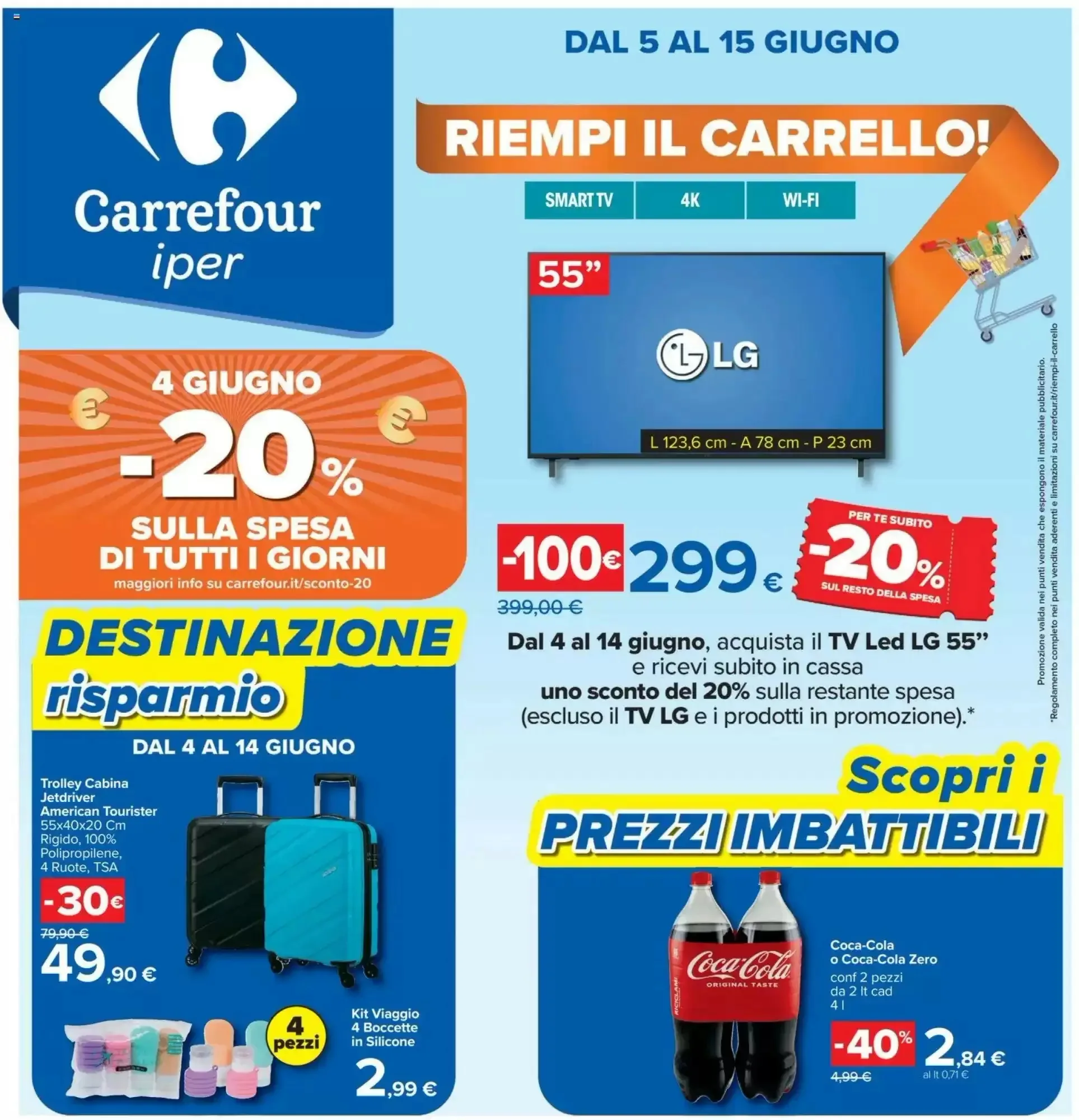 Copertina Carrefour Iper - Volantino Carrefour Iper