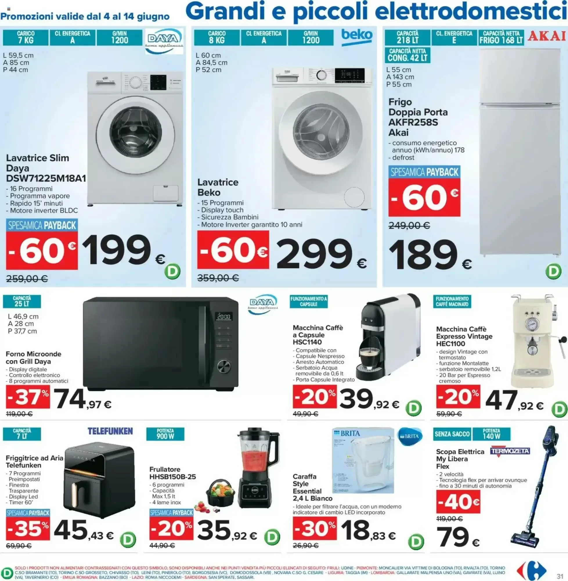 Volantino Carrefour Iper Volantino Carrefour Iper pagina 31
