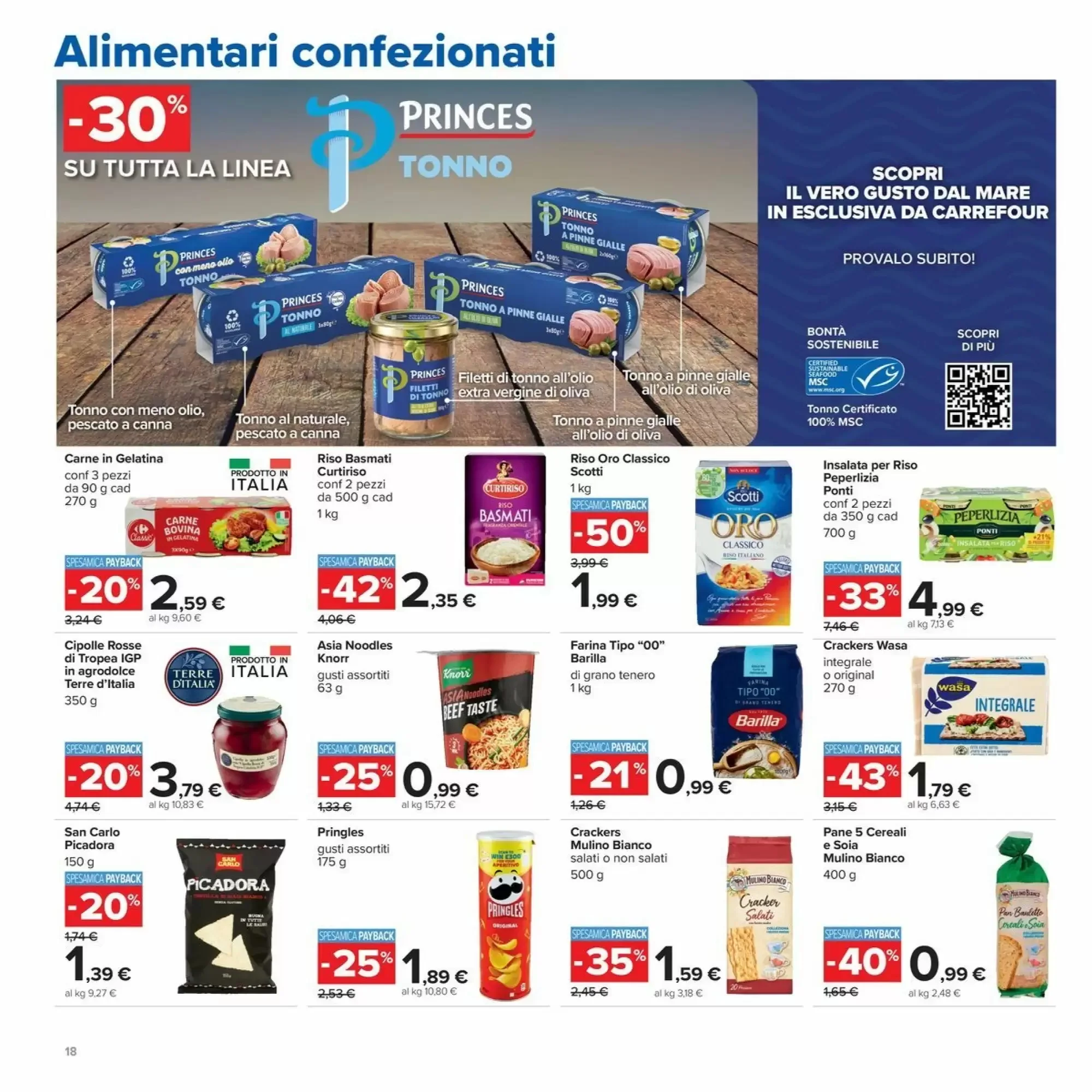 Volantino Carrefour Iper Volantino Carrefour Iper pagina 18